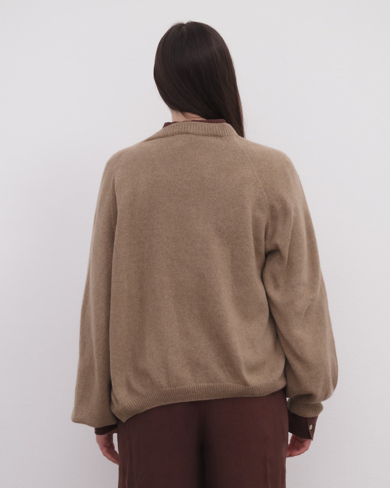 Soar Cardigan - Recycled Cashmere - Rovere Brown