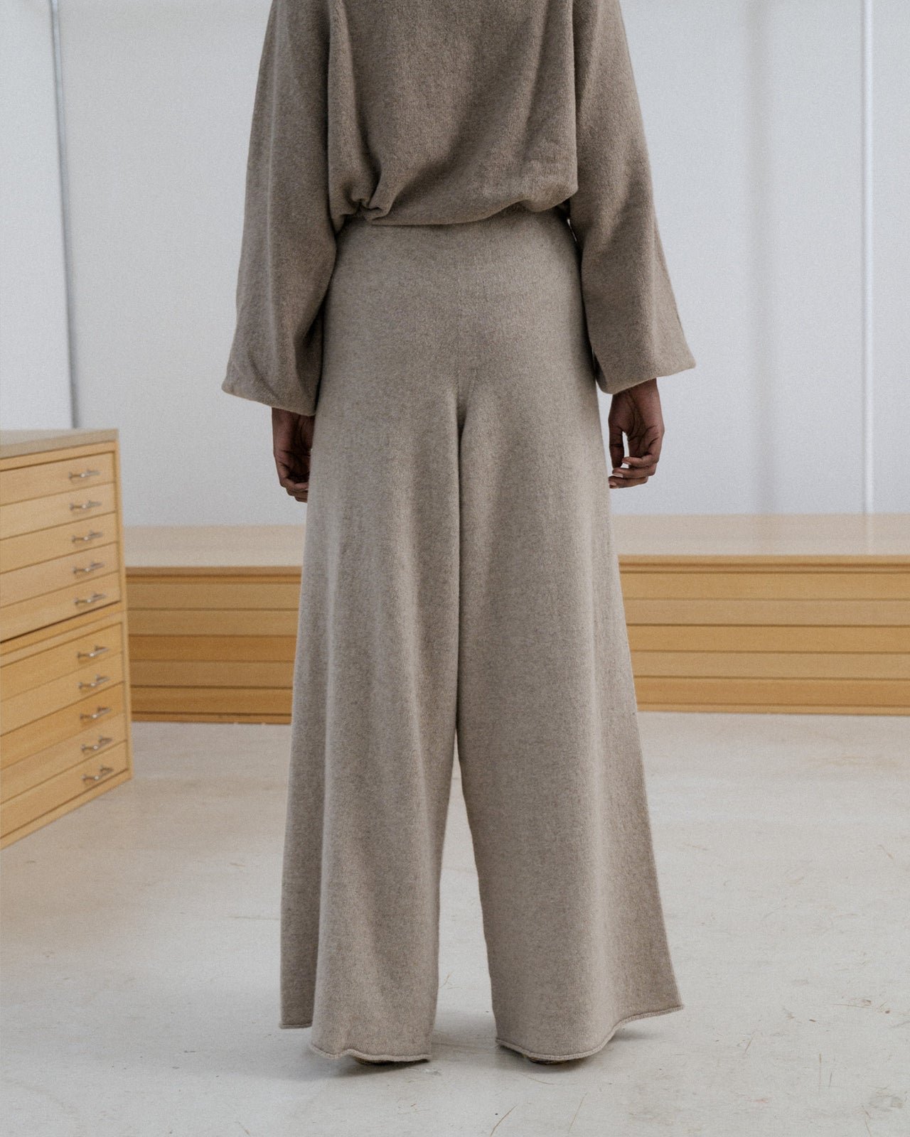 Soar Pants - Recycled Cashmere - Stoppa Brown