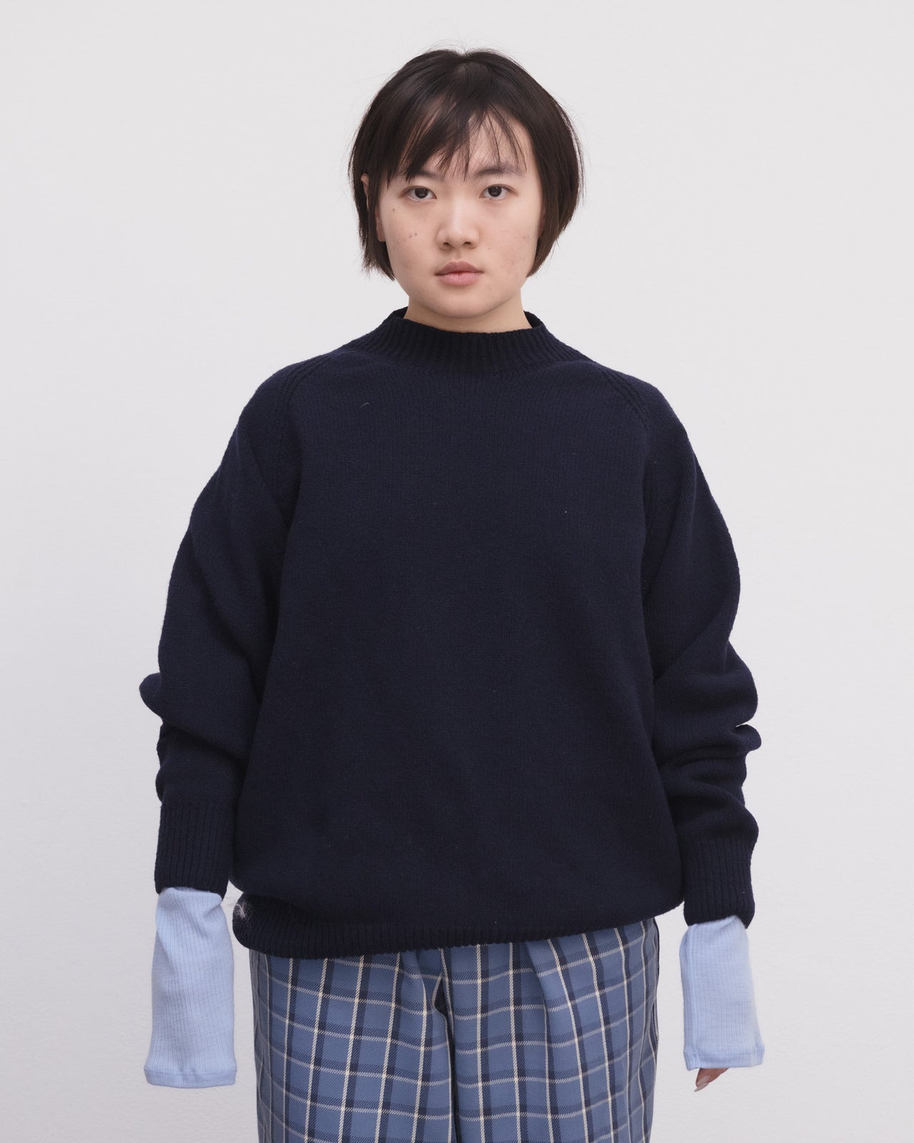 Soar Sweater - Arles Merino Wool - Navy