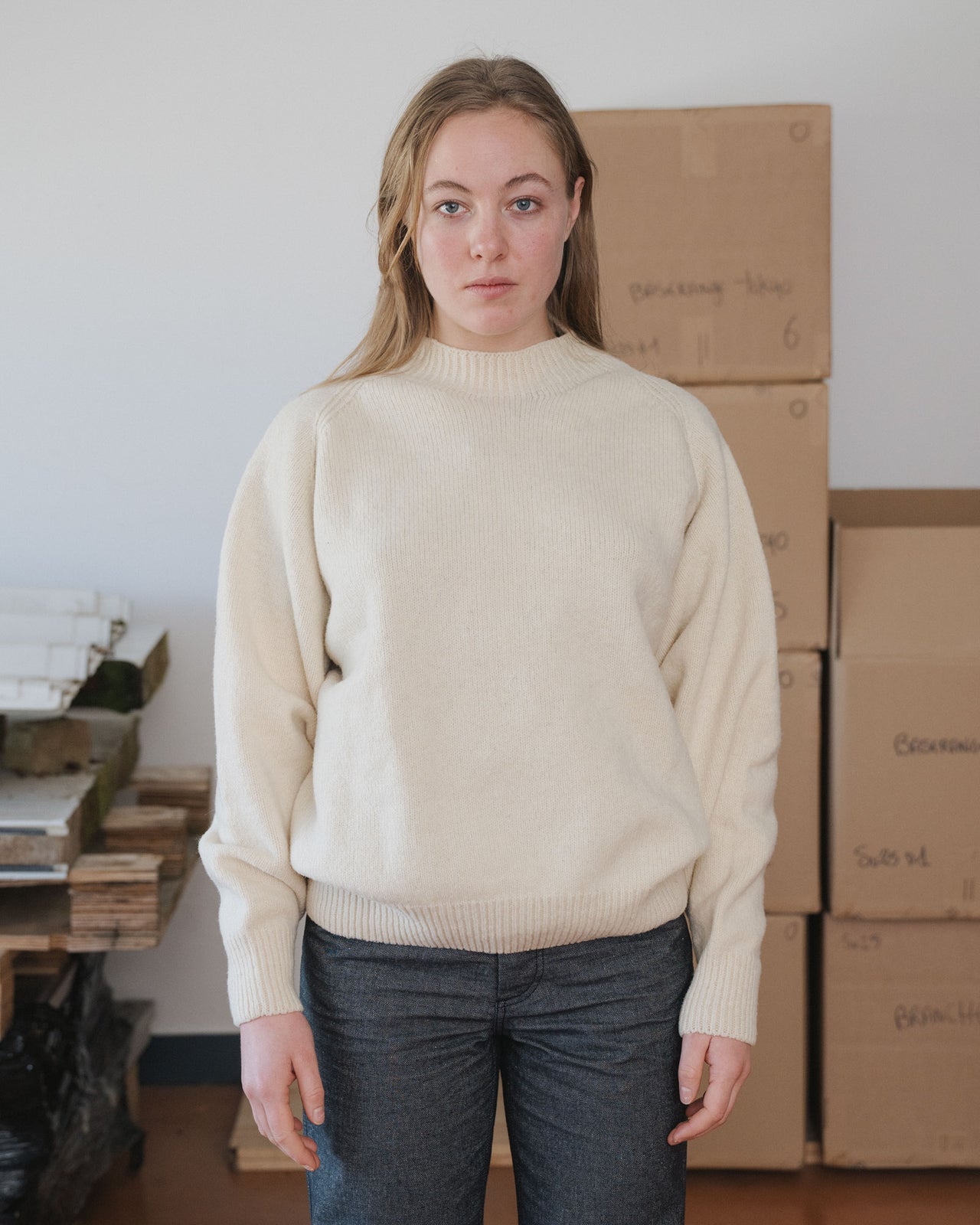 Soar Sweater - Arles Merino Wool - Chaume Sand
