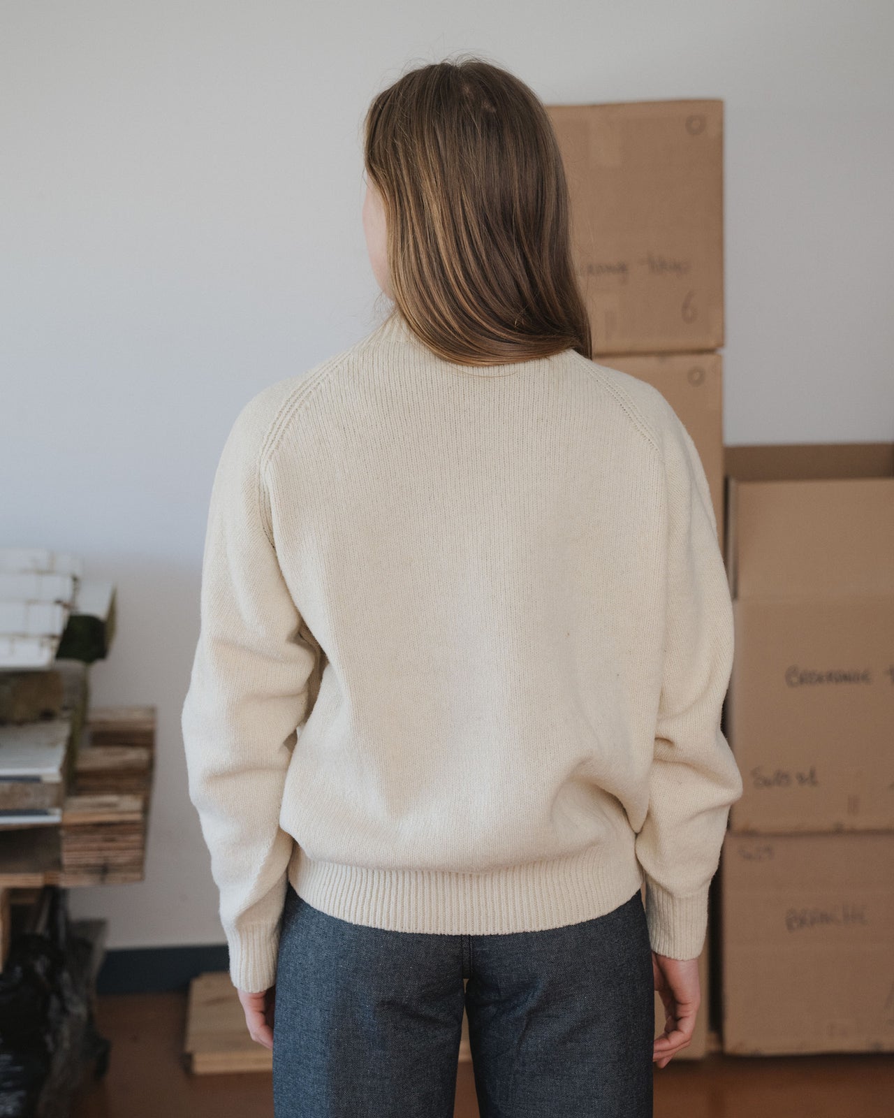 Soar Sweater - Arles Merino Wool - Chaume Sand