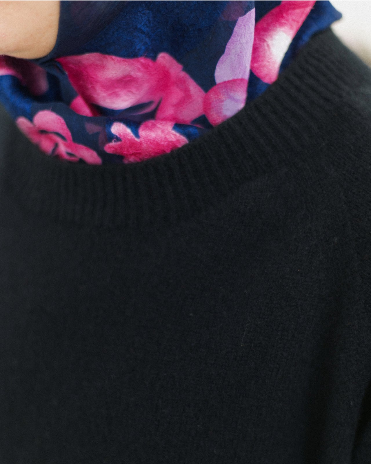 Soar Sweater - Recycled Cashmere - Black