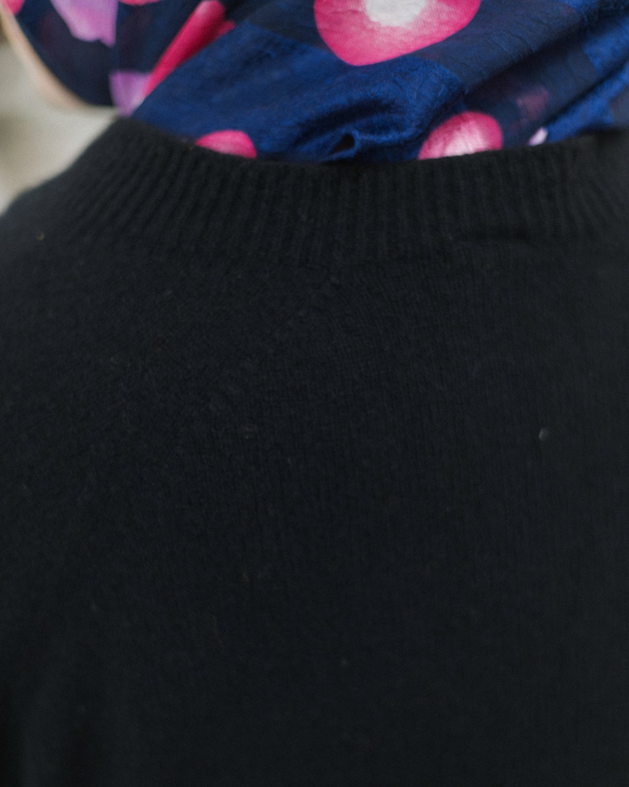 Soar Sweater - Recycled Cashmere - Black