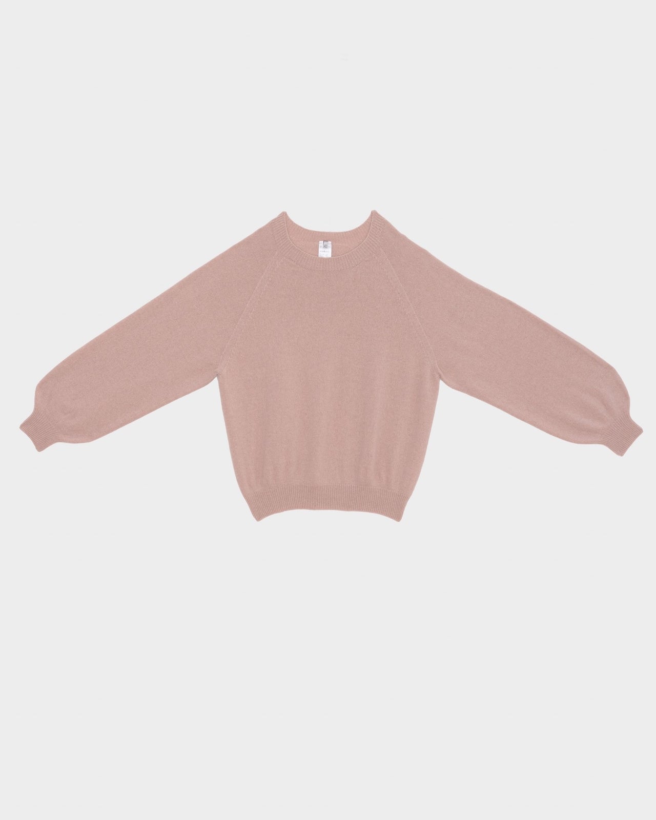 Soar Sweater - Recycled Cashmere - Cameo Pink