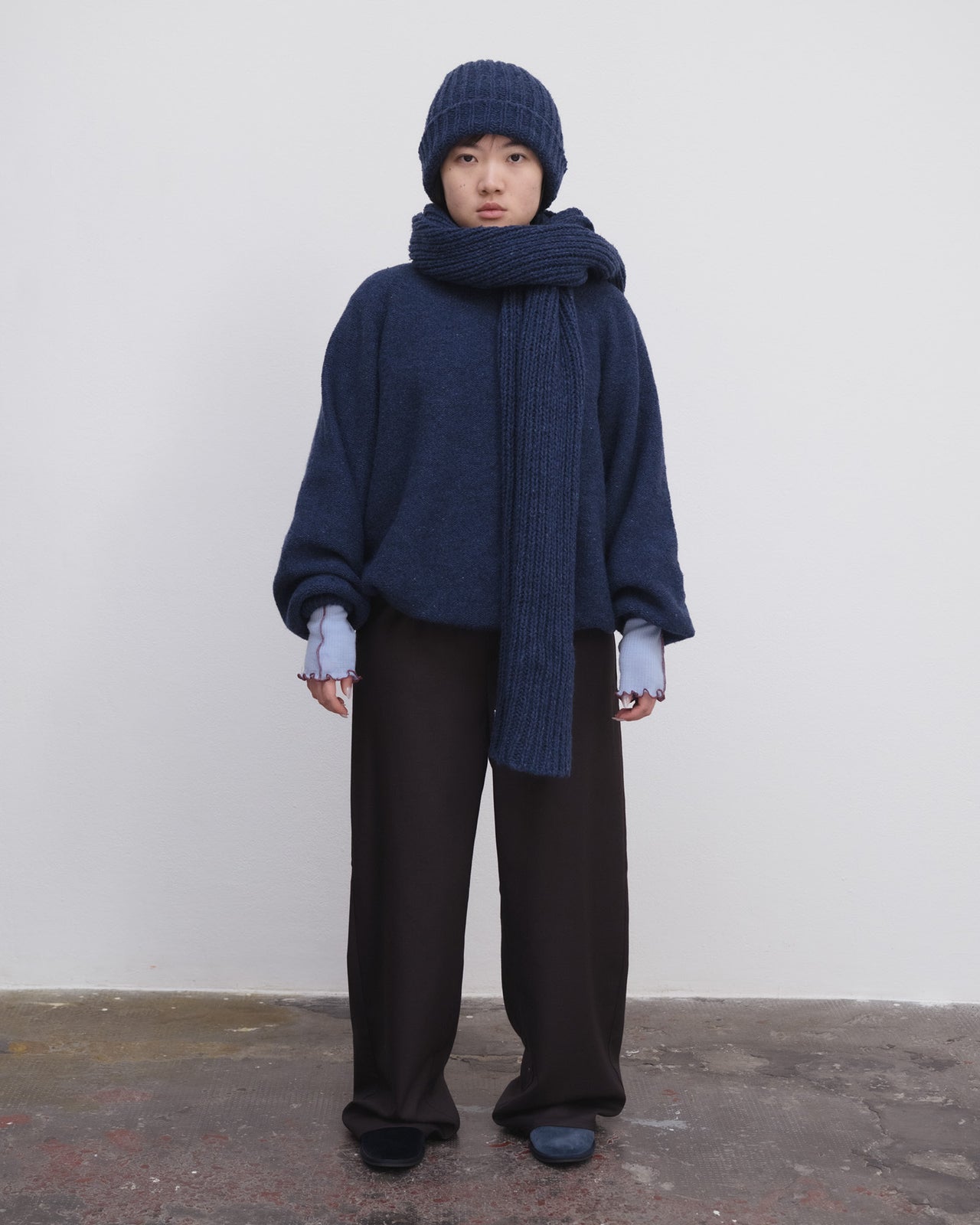 Soar Sweater - Recycled Wool - Cap Nord Blue