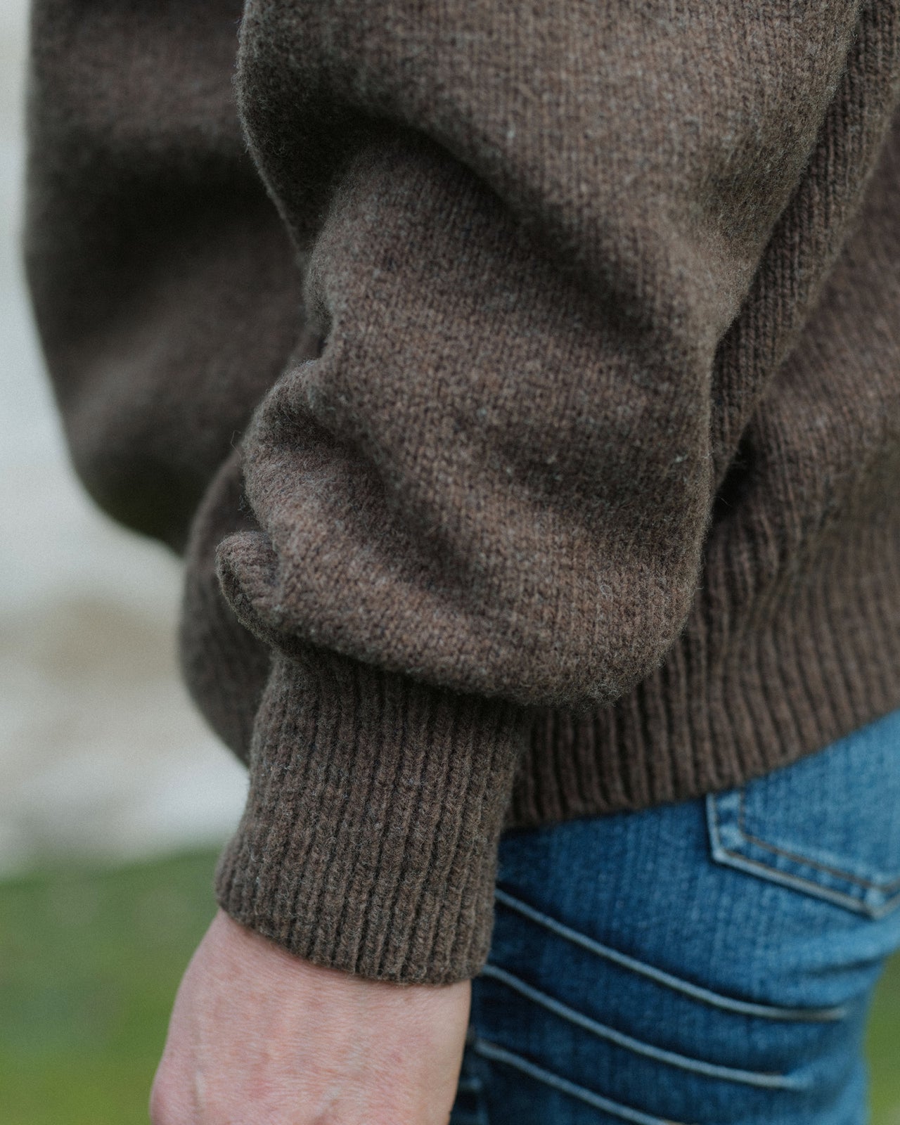 Soar Turtleneck - Arles Merino Wool - Burel Brown
