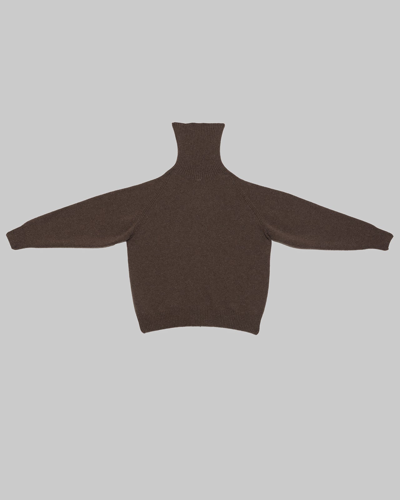 Soar Turtleneck - Arles Merino Wool - Burel Brown