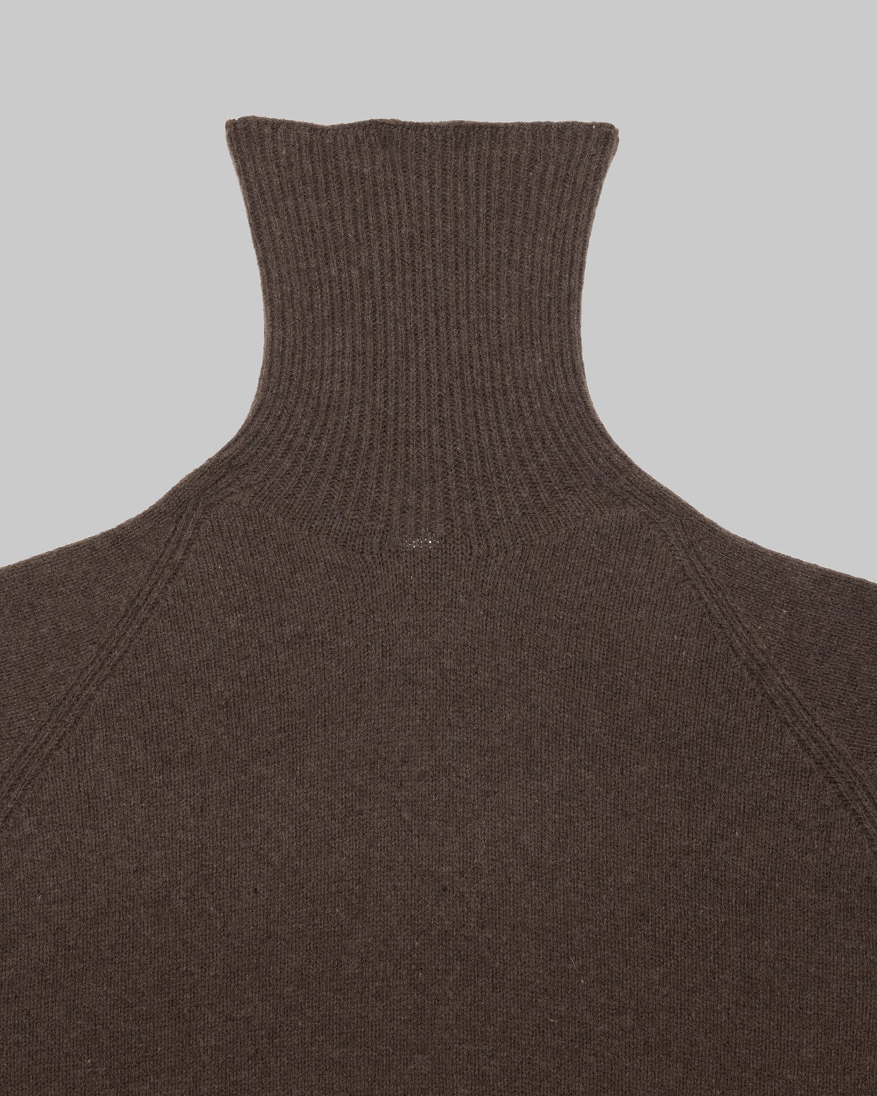 Soar Turtleneck - Arles Merino Wool - Burel Brown