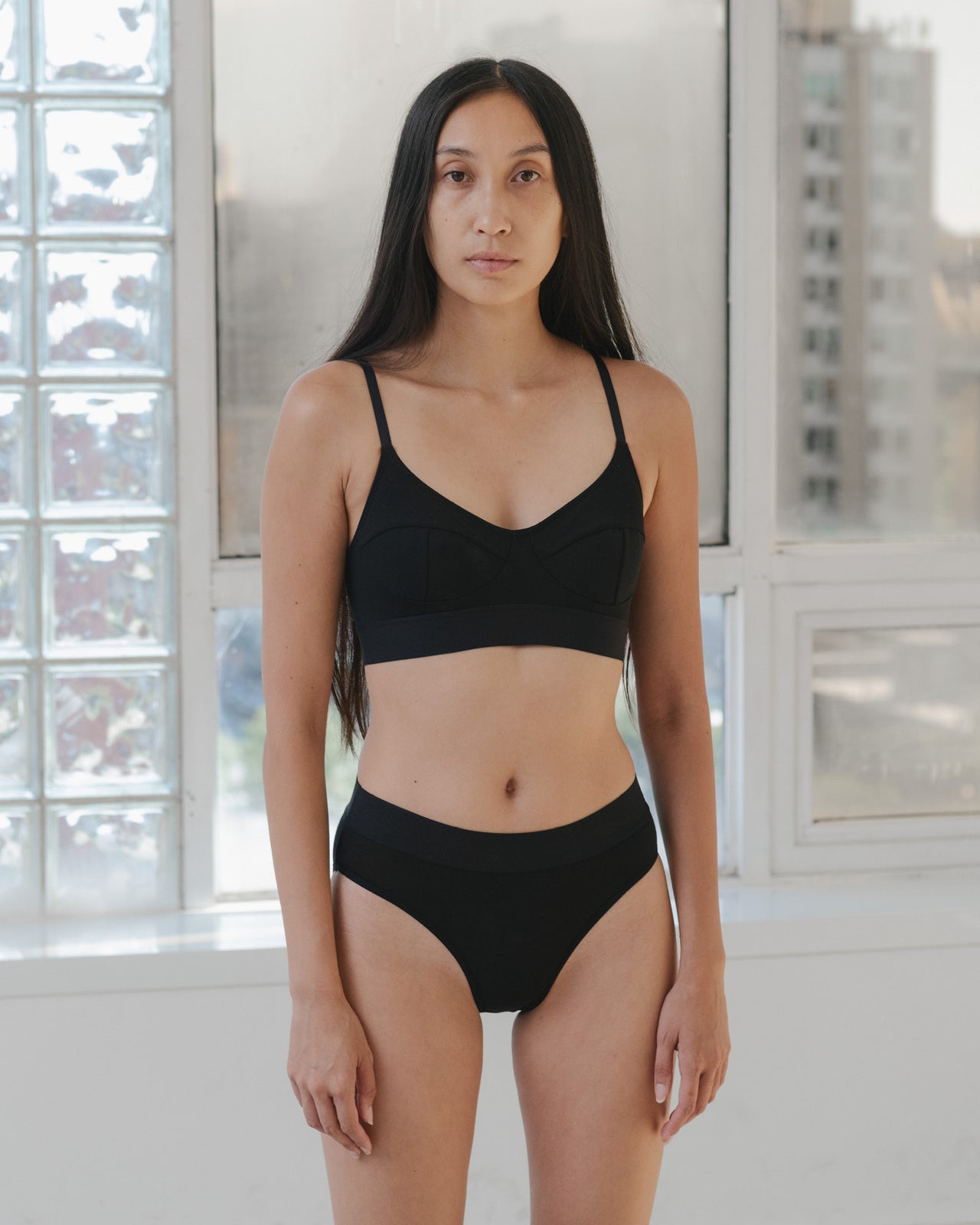 Soft Bra - Bamboo Lyocell - Black