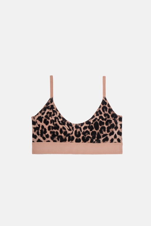 Soft Bra - Bamboo Lyocell  - Leopard/Haptic