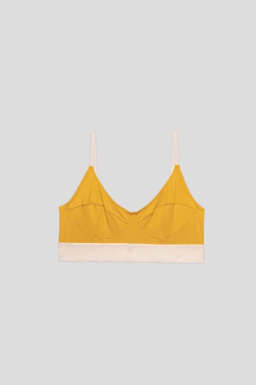 Soft Bra - Bamboo Jersey - Cafa Yellow - AU22