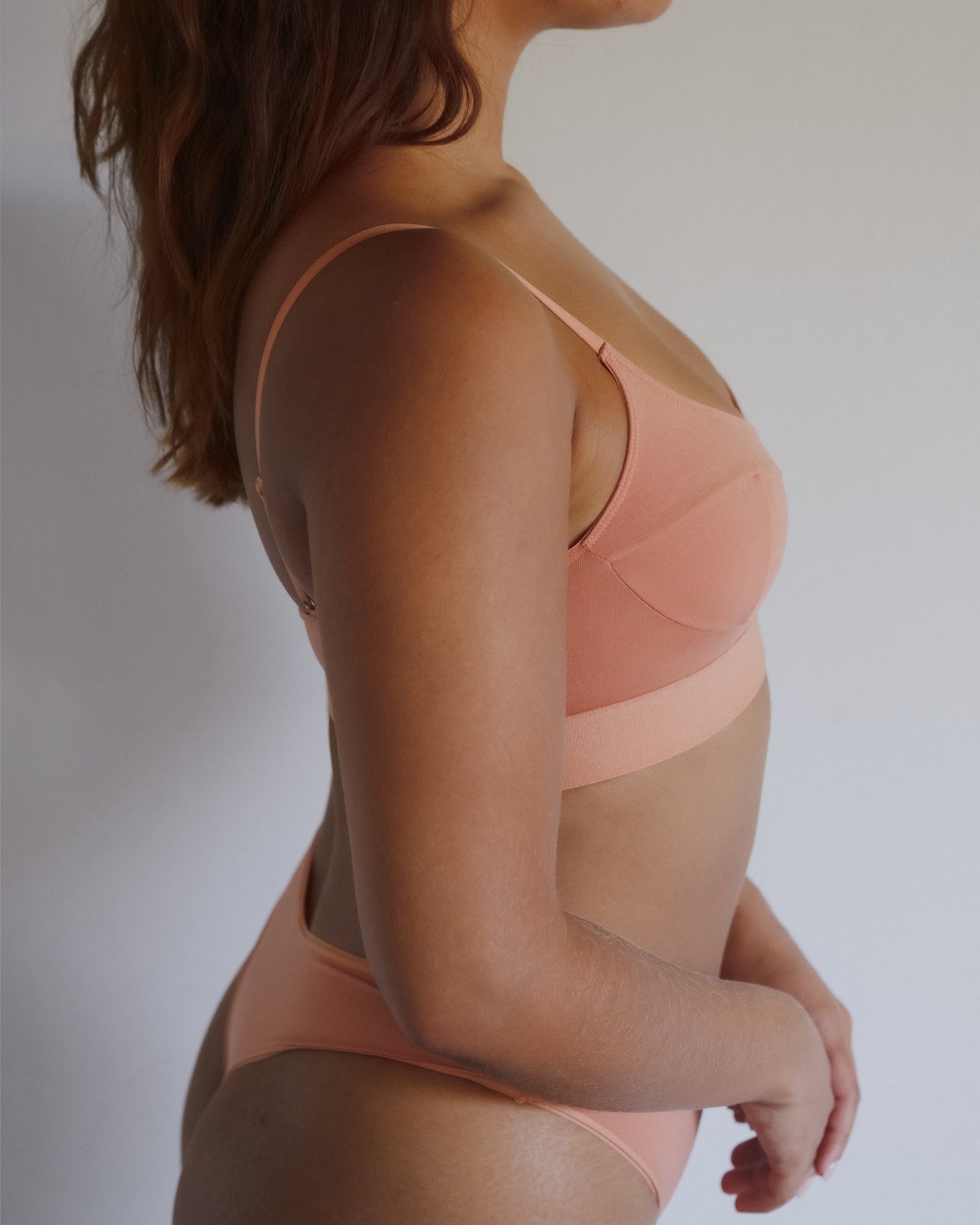 Soft Bra - Bamboo Lyocell - Branch Terracotta