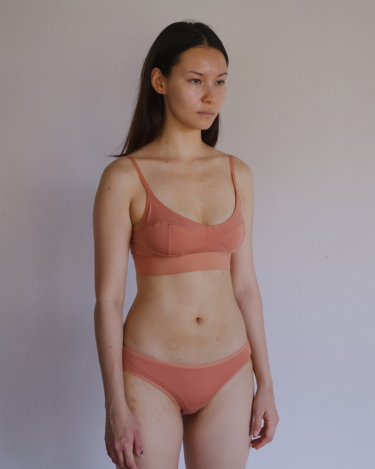 Soft Bra - Bamboo Lyocell - Branch Terracotta