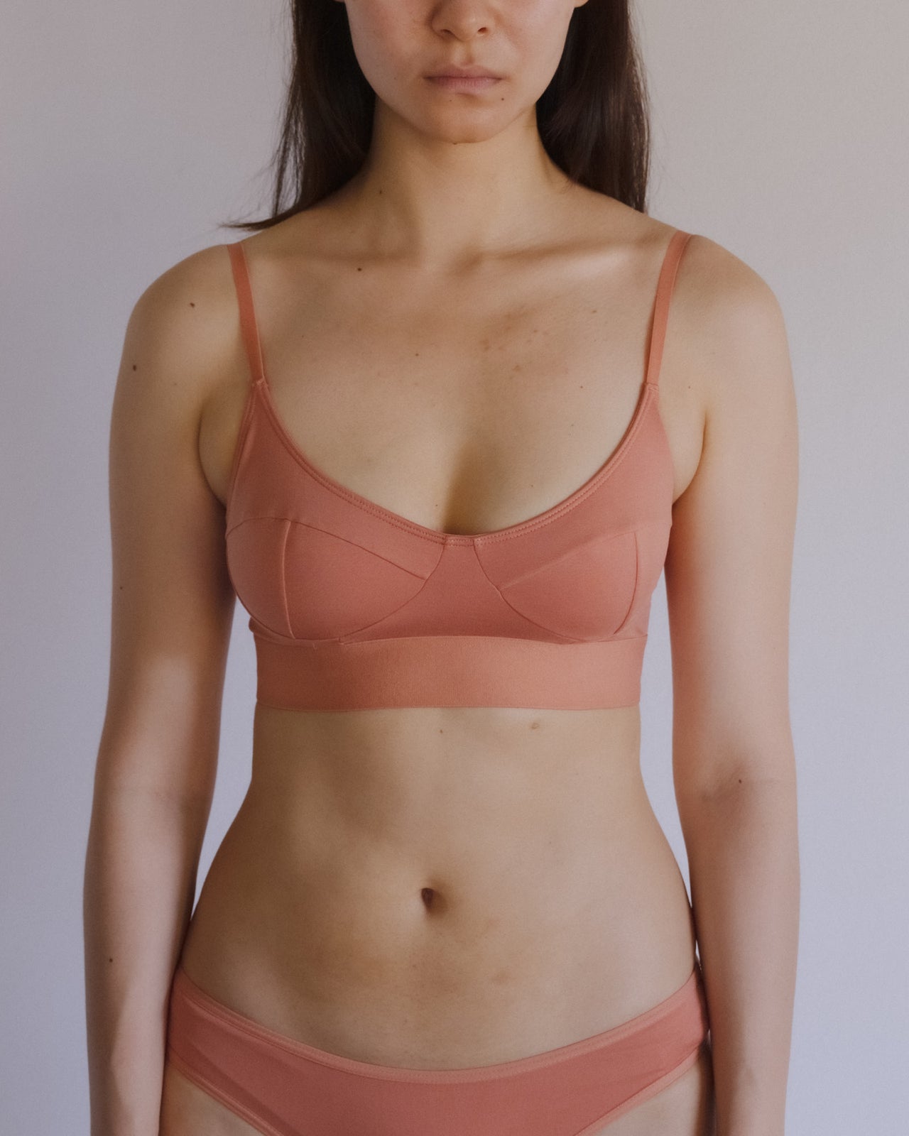 Soft Bra - Bamboo Lyocell - Branch Terracotta