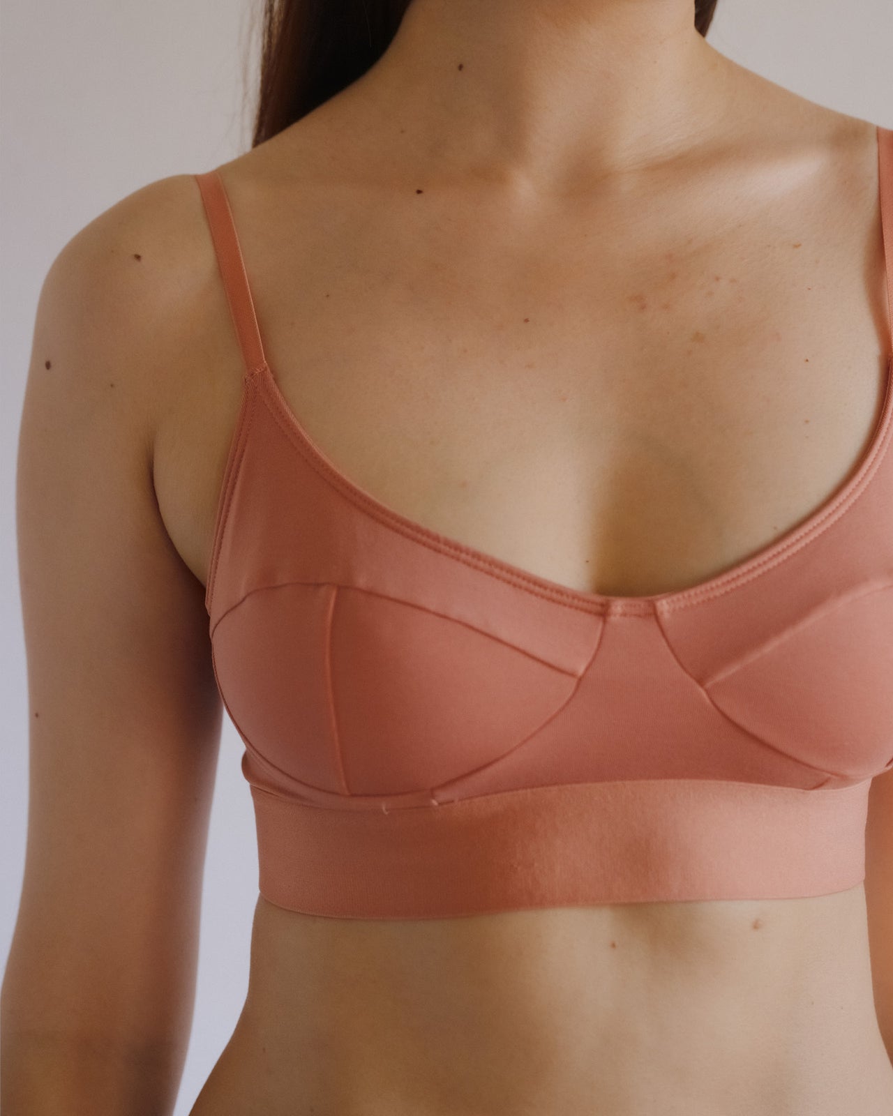 Soft Bra - Bamboo Lyocell - Branch Terracotta