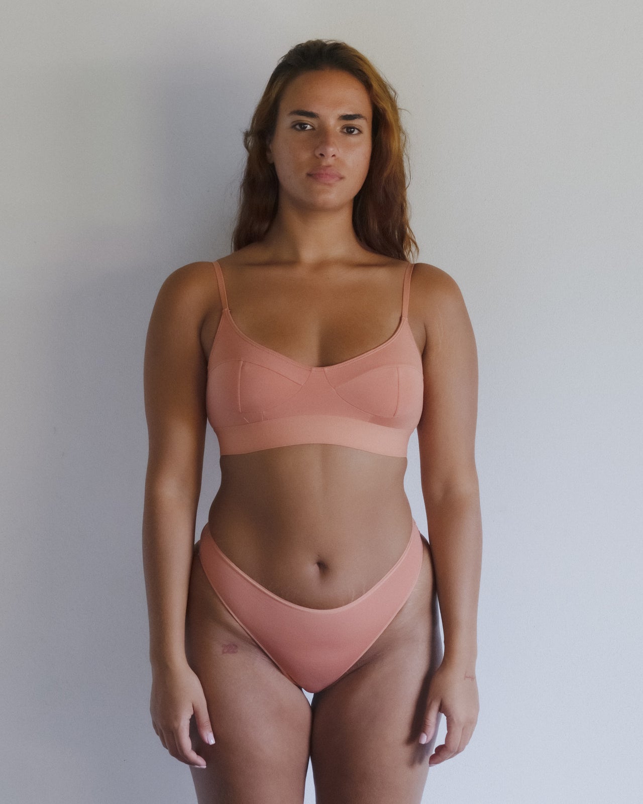 Soft Bra - Bamboo Lyocell - Branch Terracotta