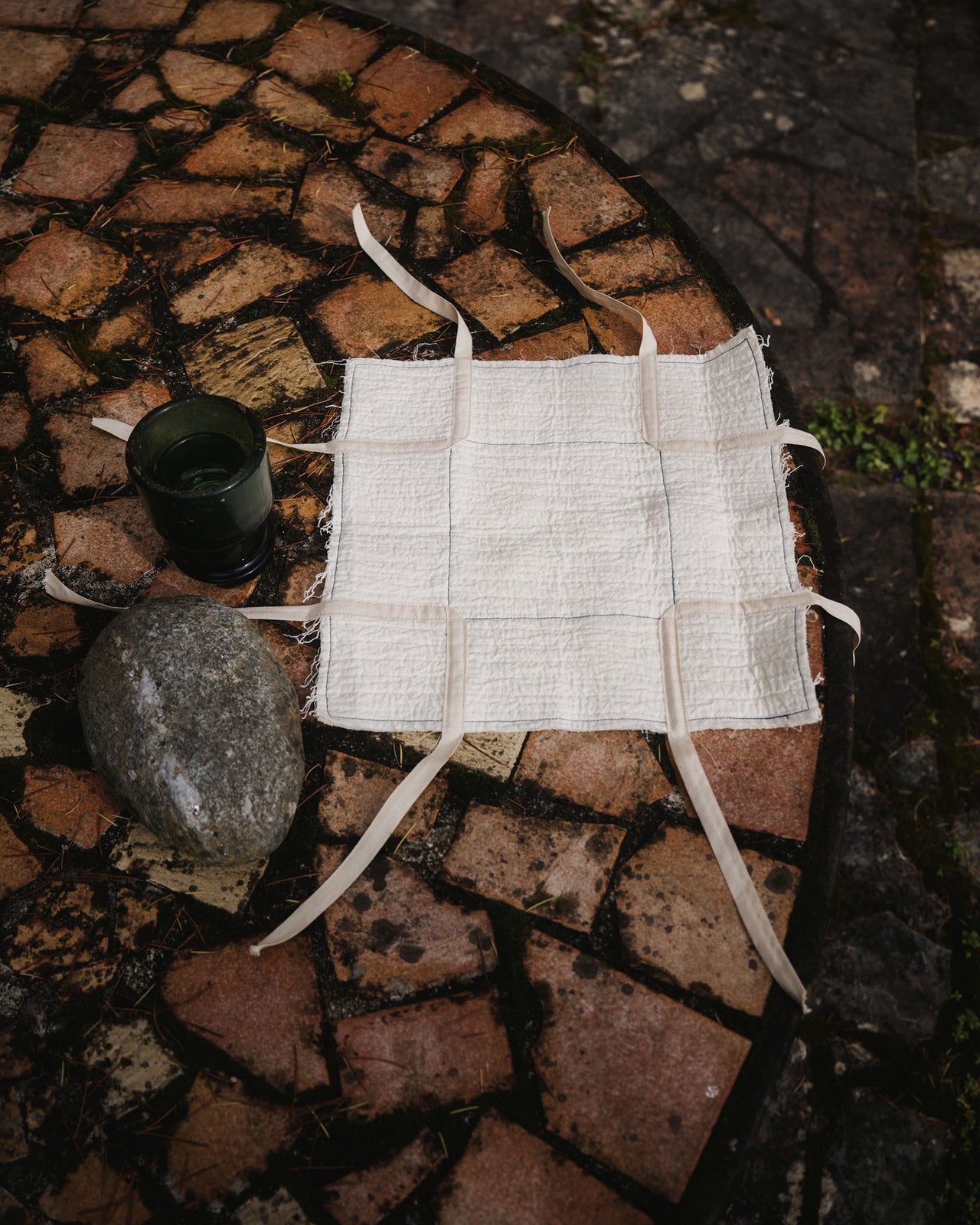 Sonder Basket - Quilted Organic Cotton - Undyed