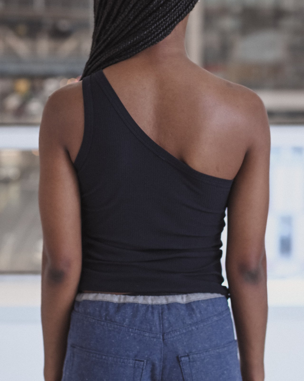 Speck Top - Organic Cotton Rib - Murano Navy