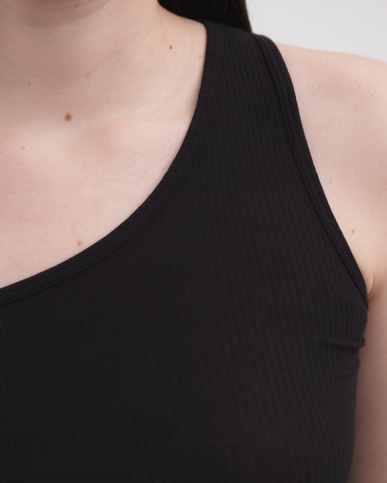 Speck Top - Organic Cotton Rib - Black