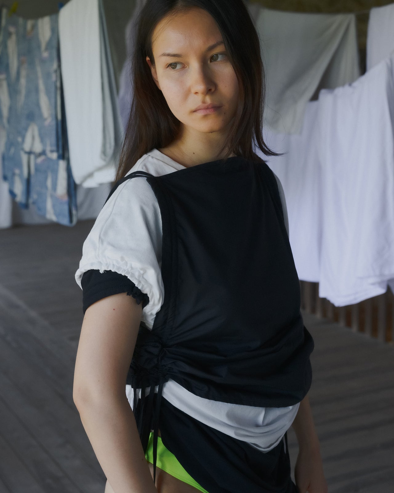 Stele Tank - Regenerative Cotton Jersey - Black
