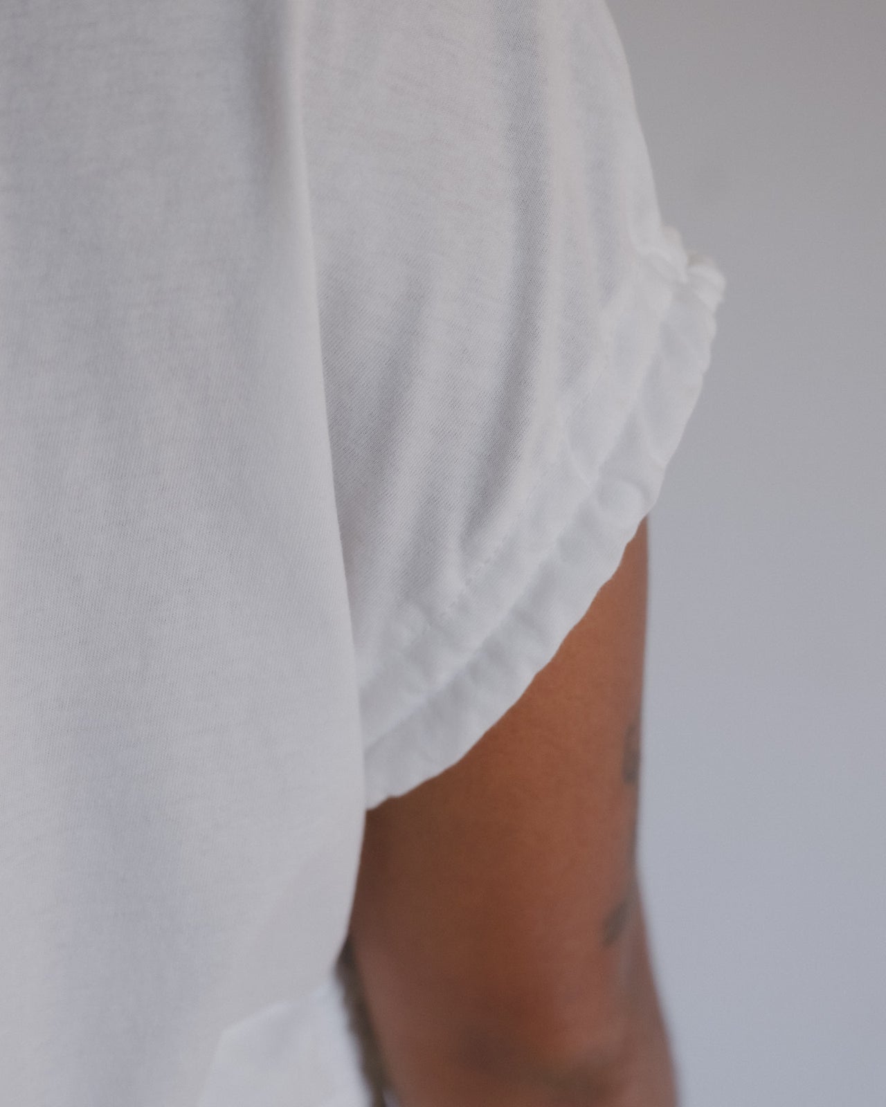 Stele Tank - Regenerative Cotton Jersey - Off White