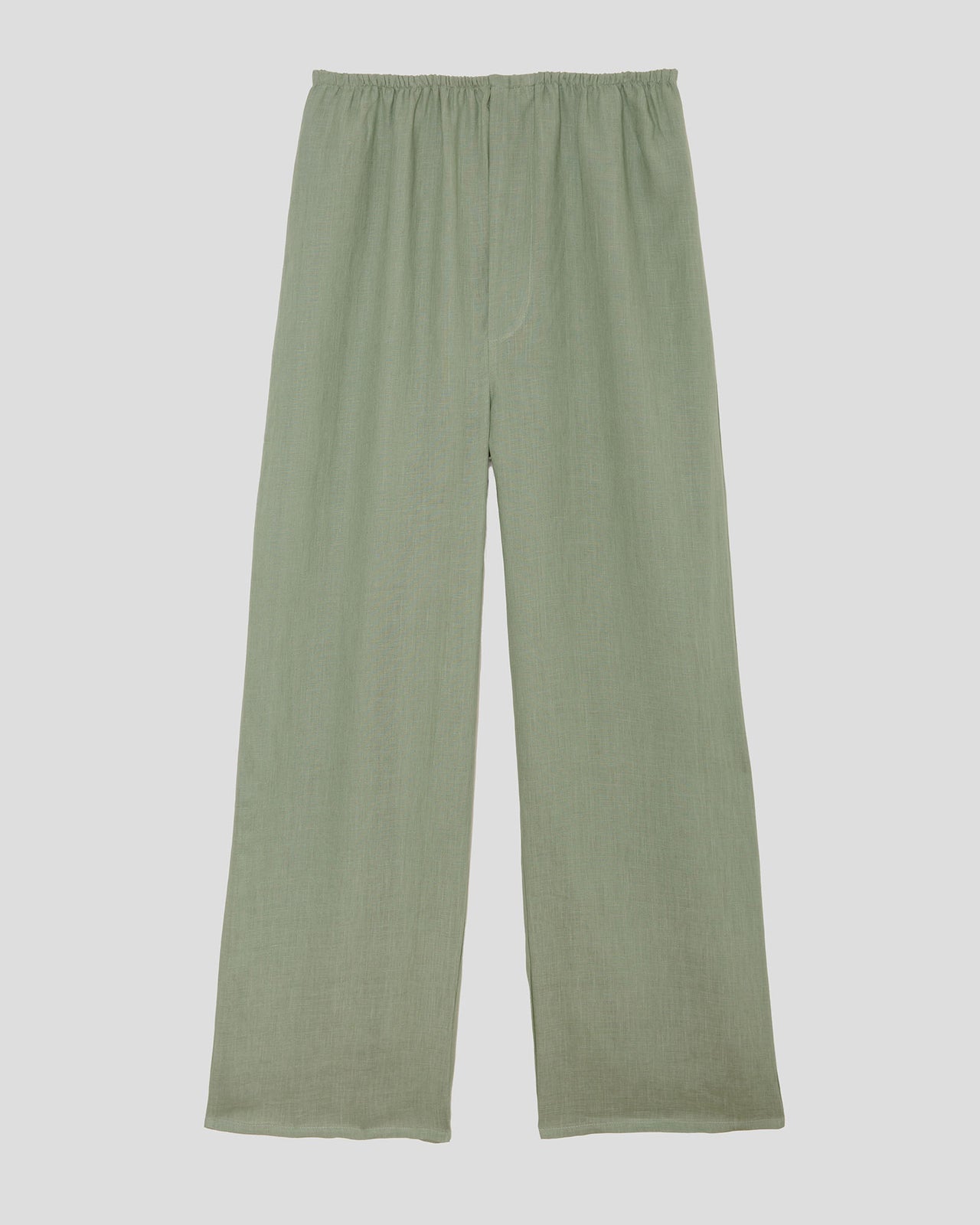 Stoa Pants - Sheer Linen - Salvie Green - AU23