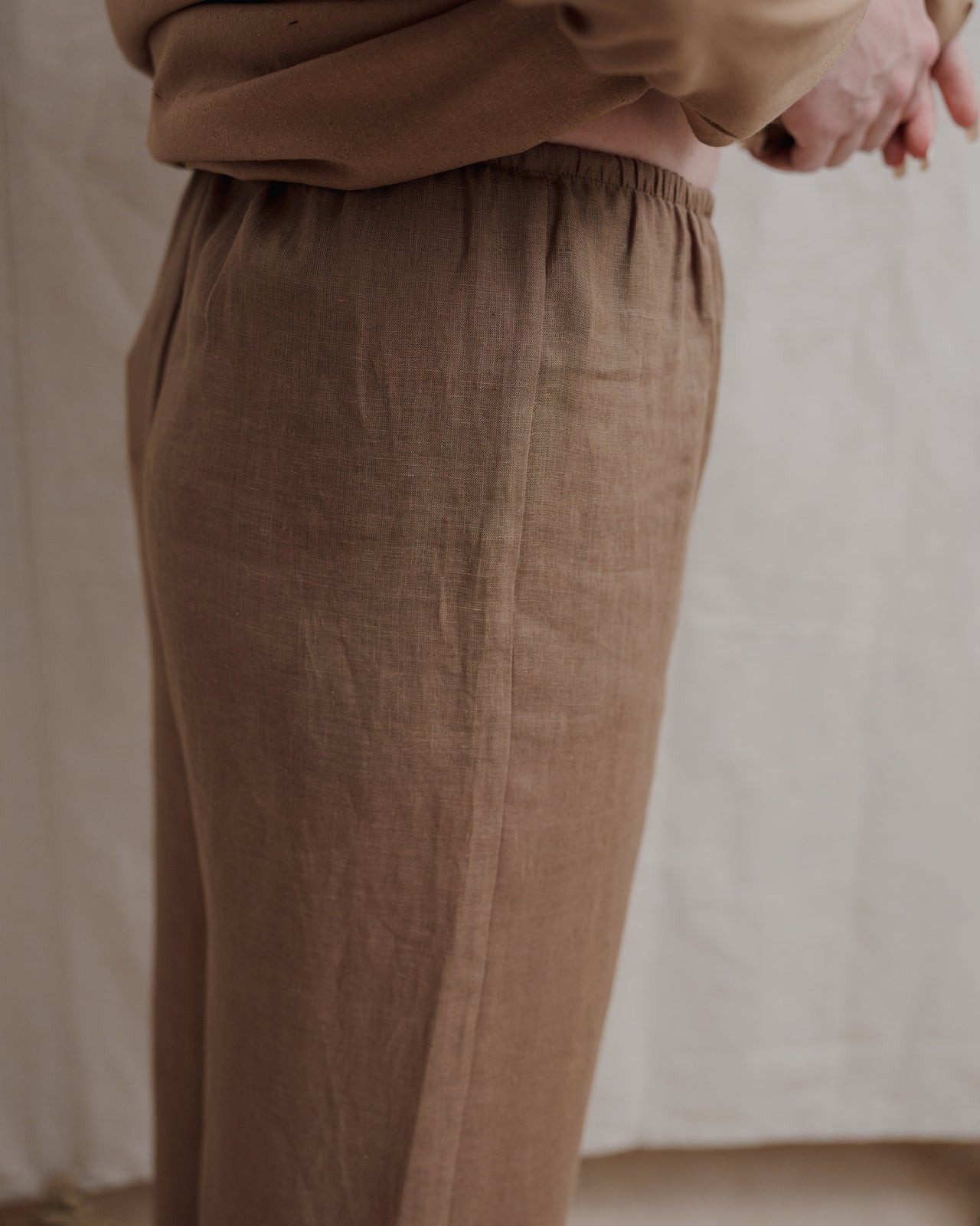 Stoa Pants - Sheer Linen - Ocular