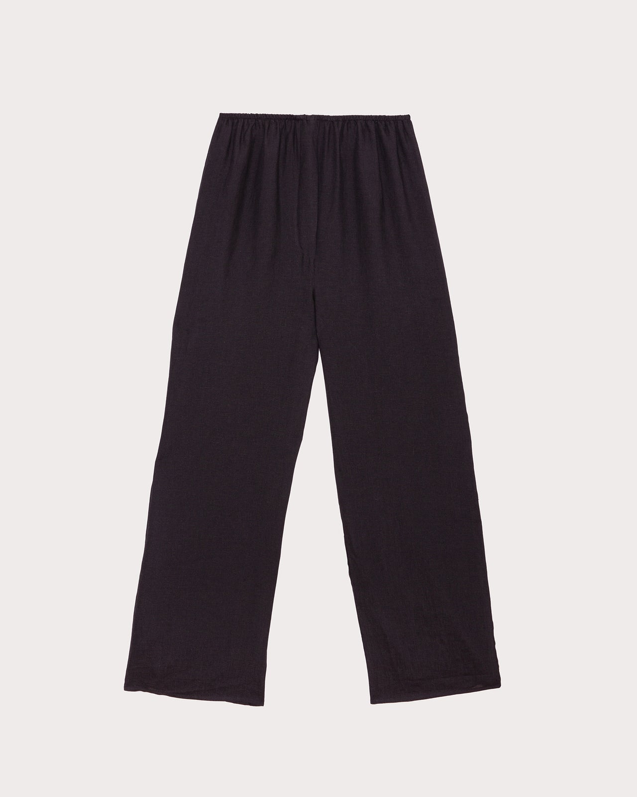 Stoa Pants - Sheer Linen - Black