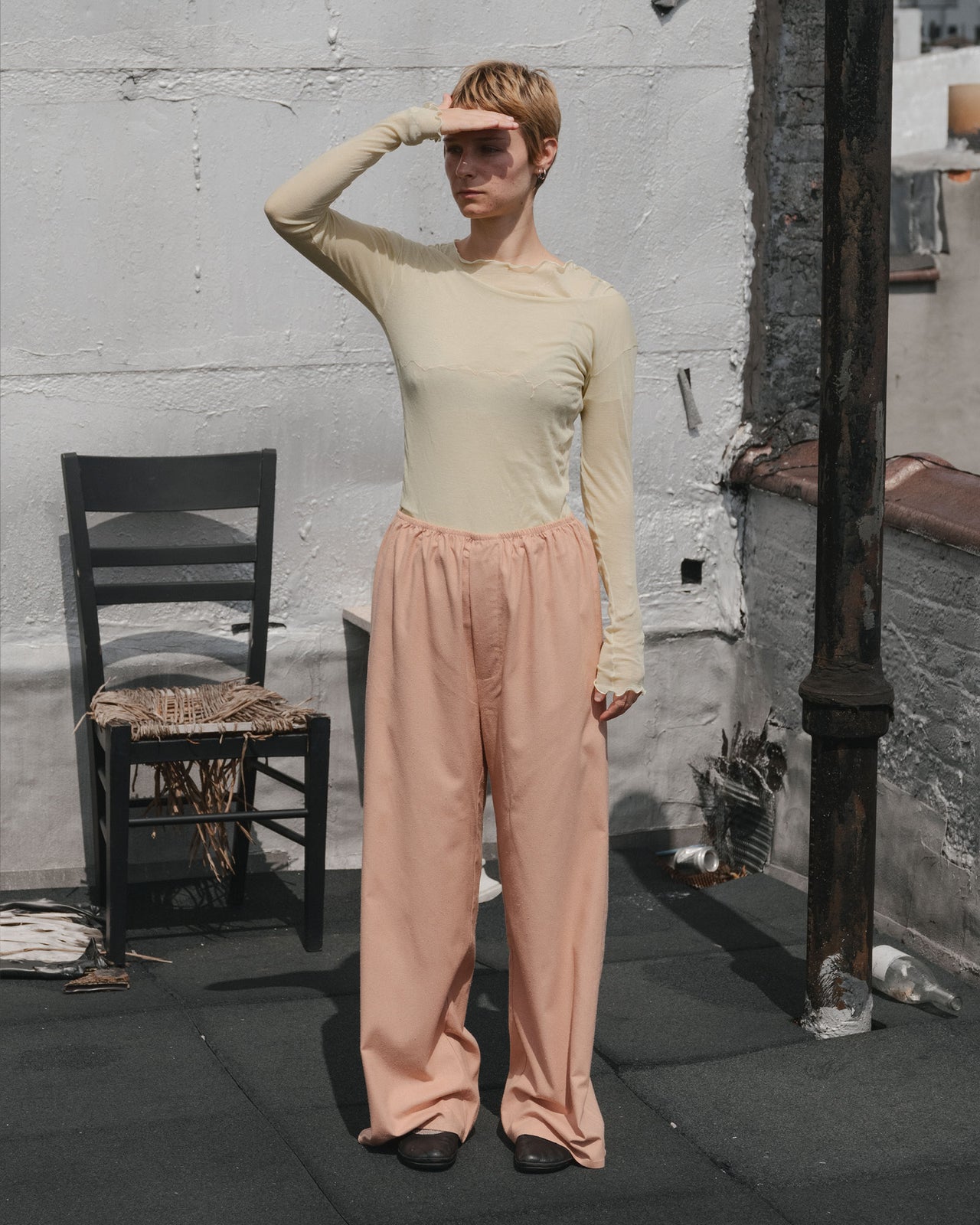 Stoa Pants - Wild Silk - Sid Pink