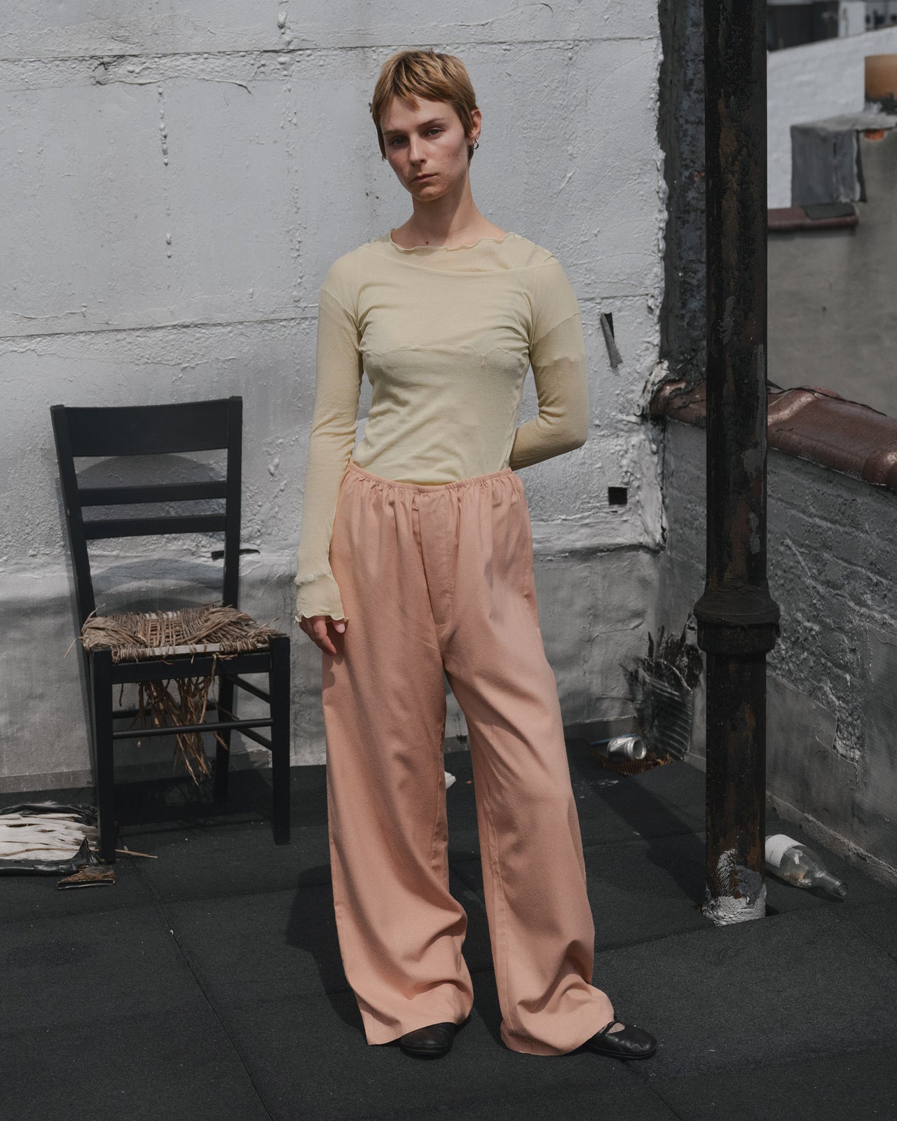 Stoa Pants - Wild Silk - Sid Pink