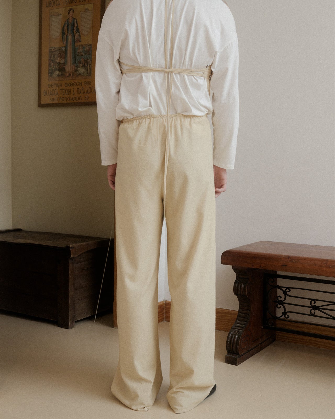 Stoa Pants - Wild Silk - Tooth White