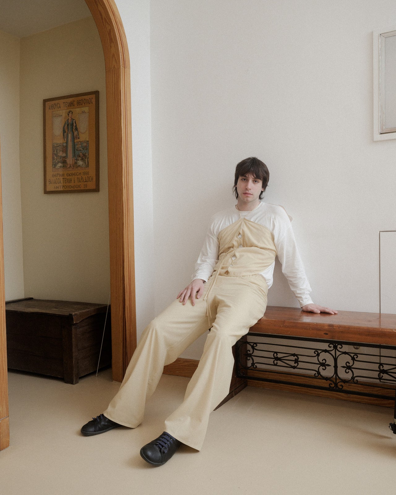 Stoa Pants - Wild Silk - Tooth White