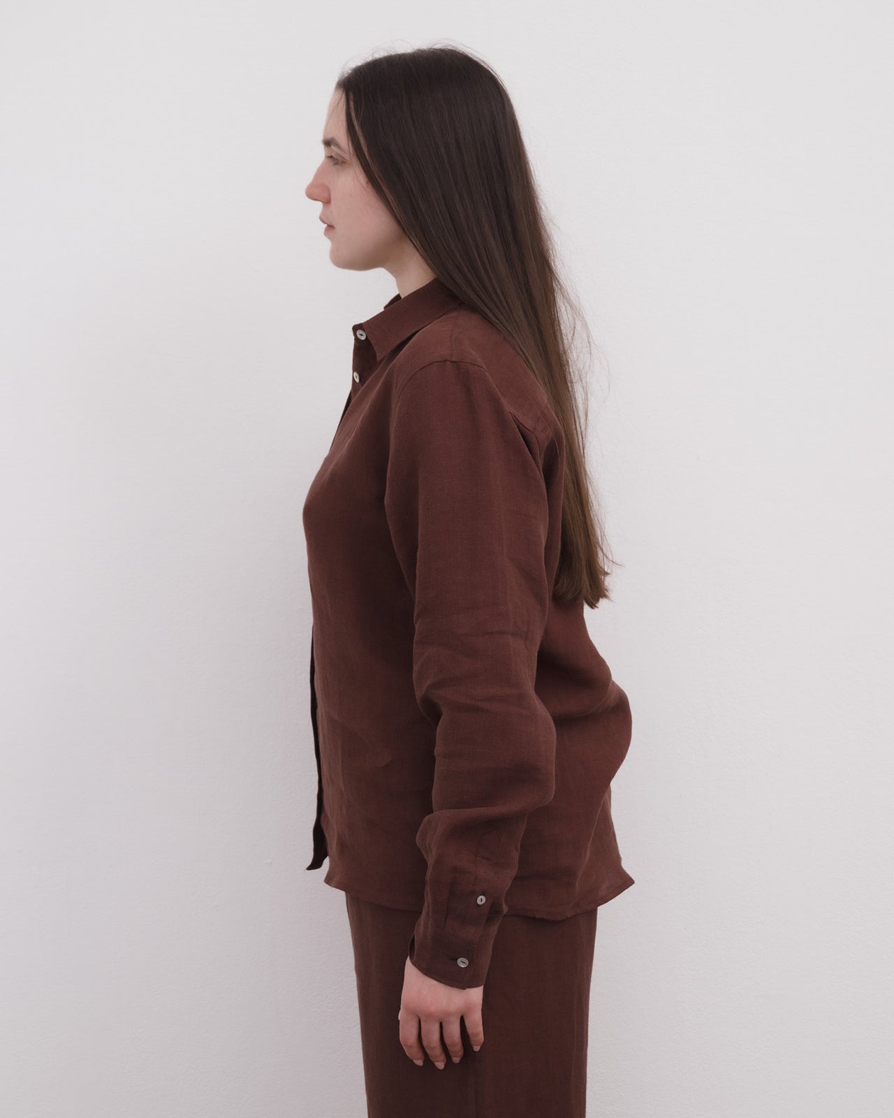 Stoa Shirt - Fine Linen - Ama Brown