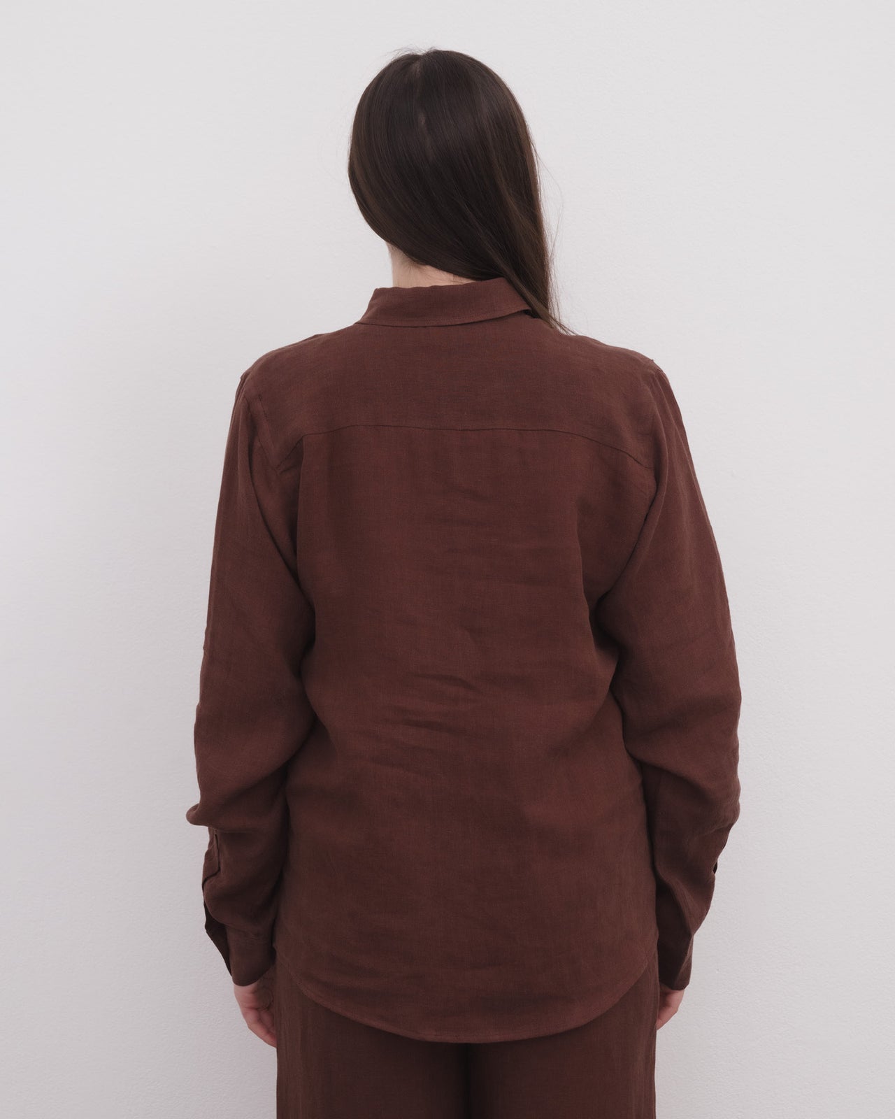 Stoa Shirt - Fine Linen - Ama Brown