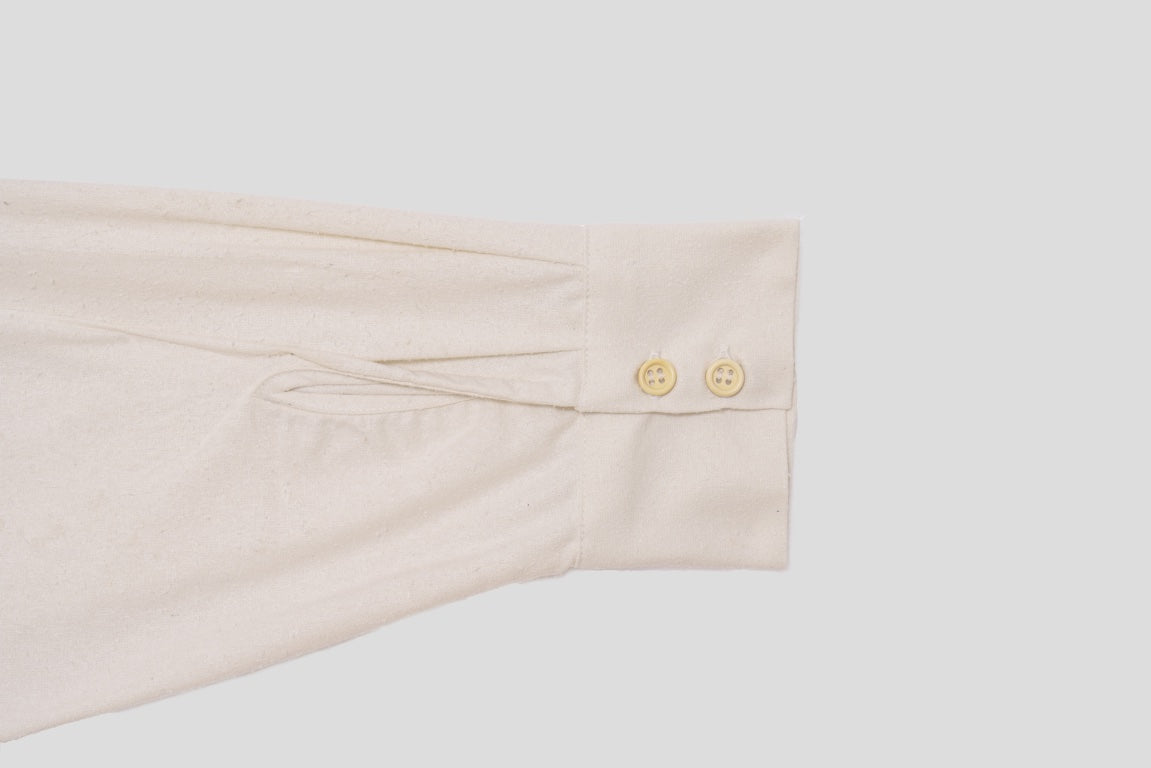 Stoa Shirt Dress - Wild Silk - Undyed - AU22