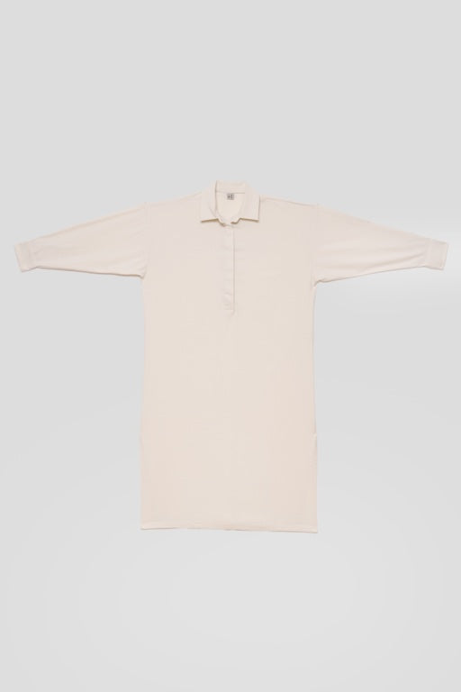 Stoa Shirt Dress - Wild Silk - Undyed - AU22