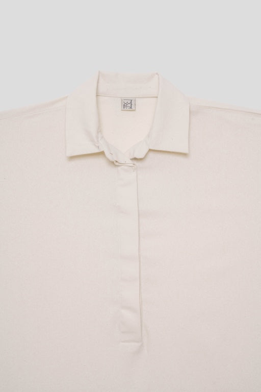 Stoa Shirt Dress - Wild Silk - Undyed - AU22