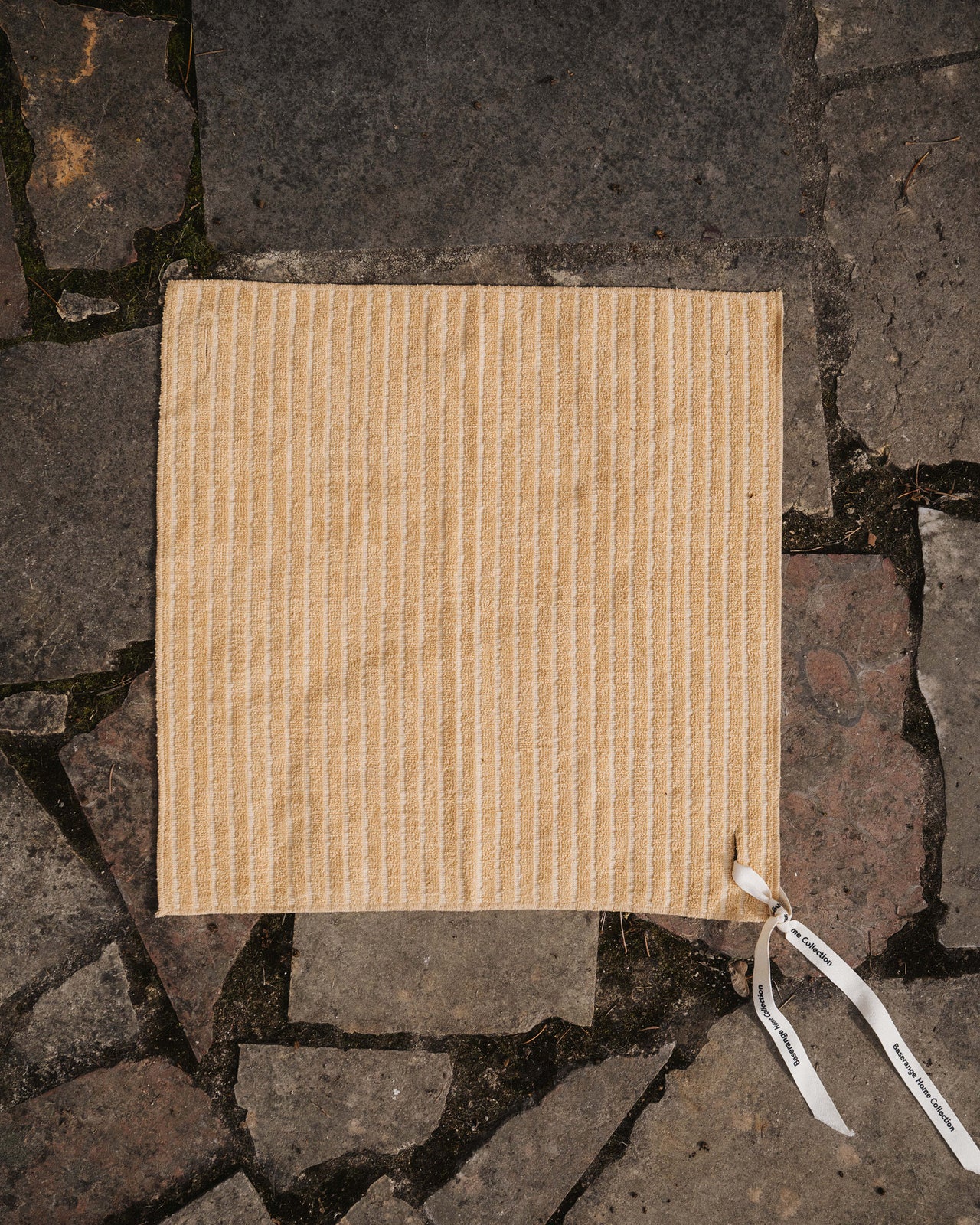 Storm Towel - Organic Cotton Terry - Brown Stripe