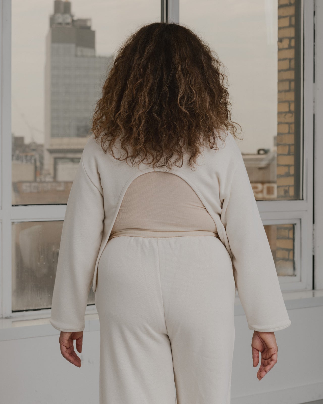 Su Snake Sweatshirt - Regenerative Fleece - Undyed