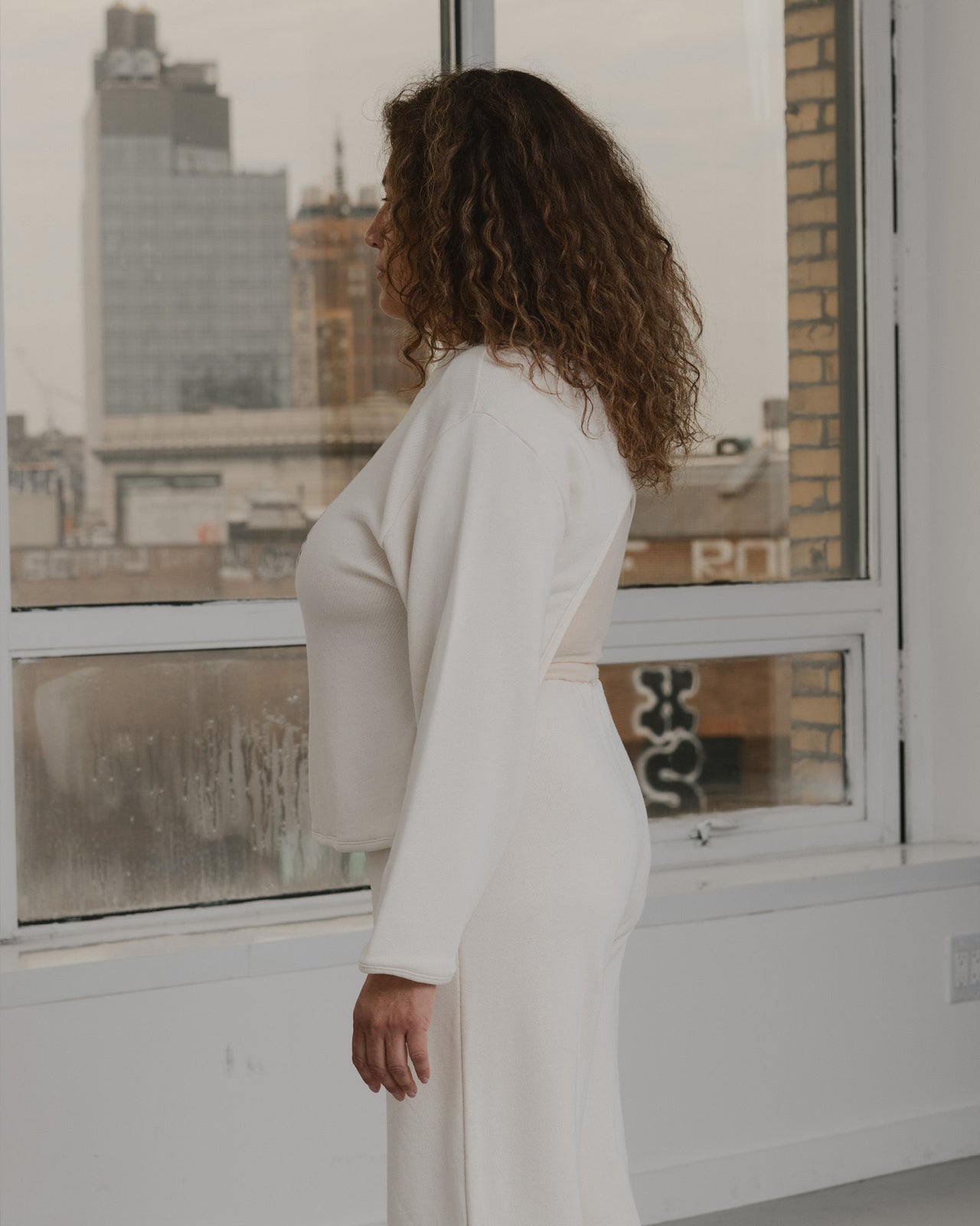 Su Snake Sweatshirt - Regenerative Fleece - Undyed