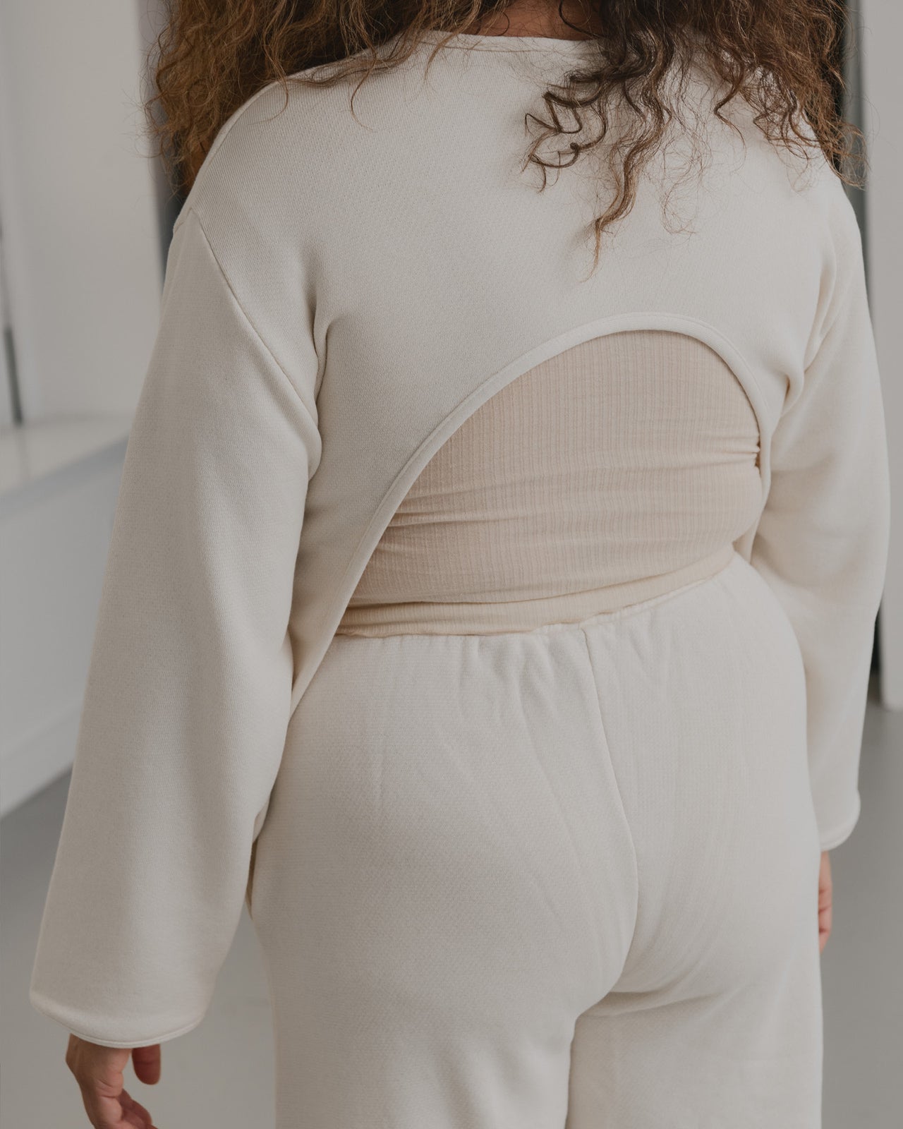 Su Snake Sweatshirt - Regenerative Fleece - Undyed