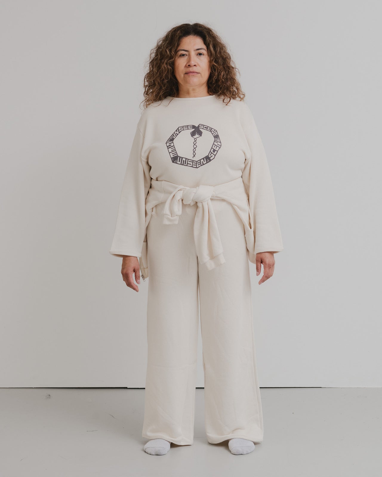 Su Snake Sweatshirt - Regenerative Fleece - Undyed