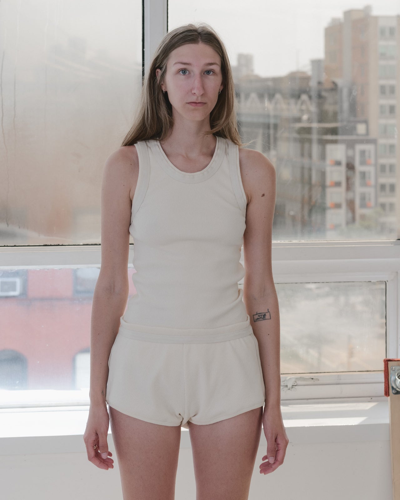 Supple Tank - Cotton Hemp Rib - Undyed