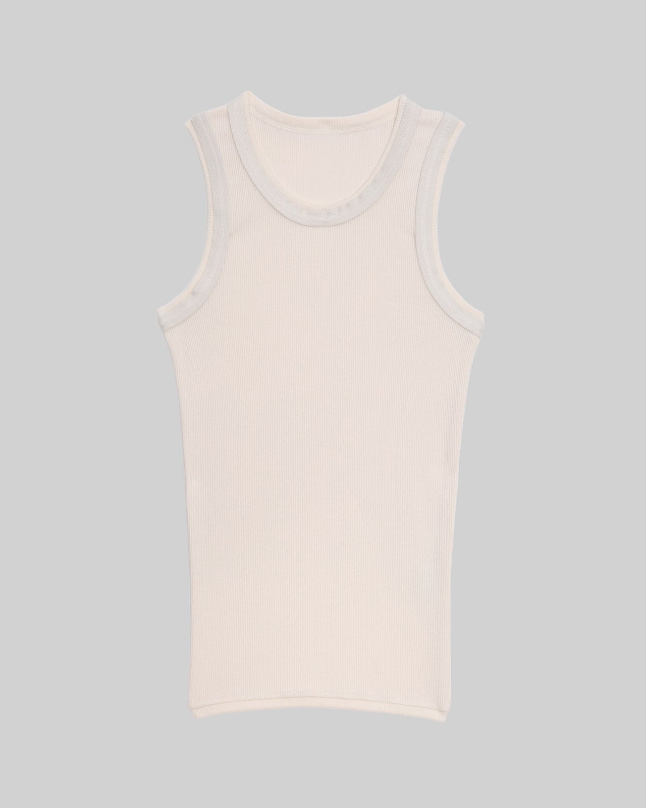Supple Tank - Cotton Hemp Rib - Undyed