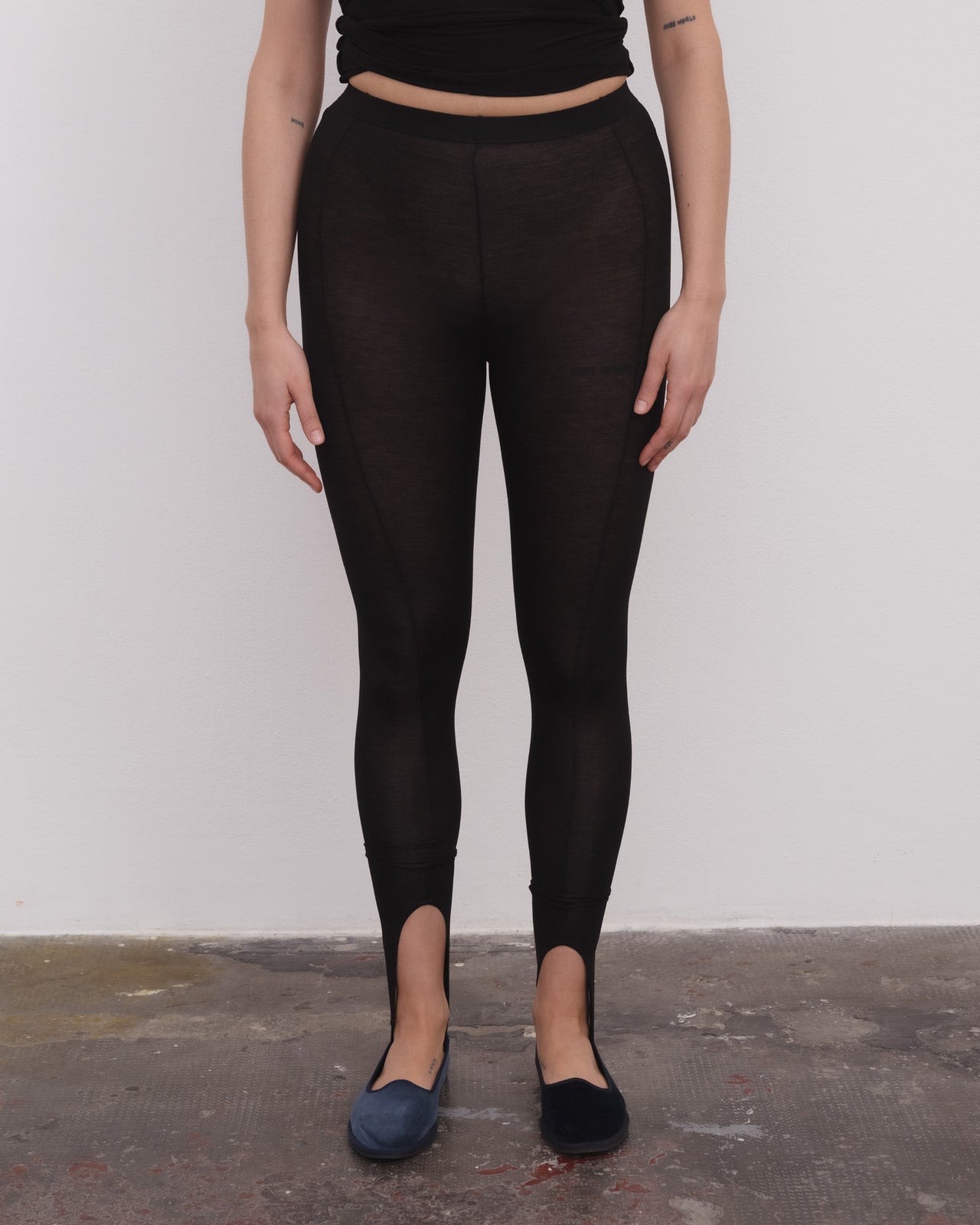 Sync Leggings - Bamboo Lyocell - Black