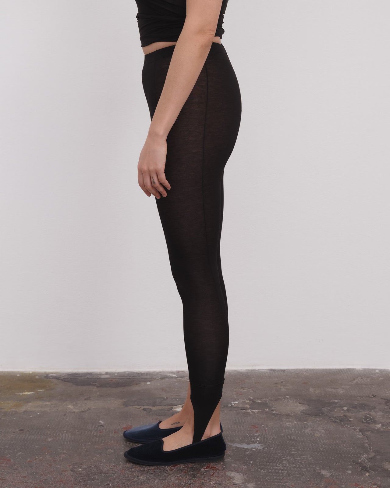Sync Leggings - Bamboo Lyocell - Black
