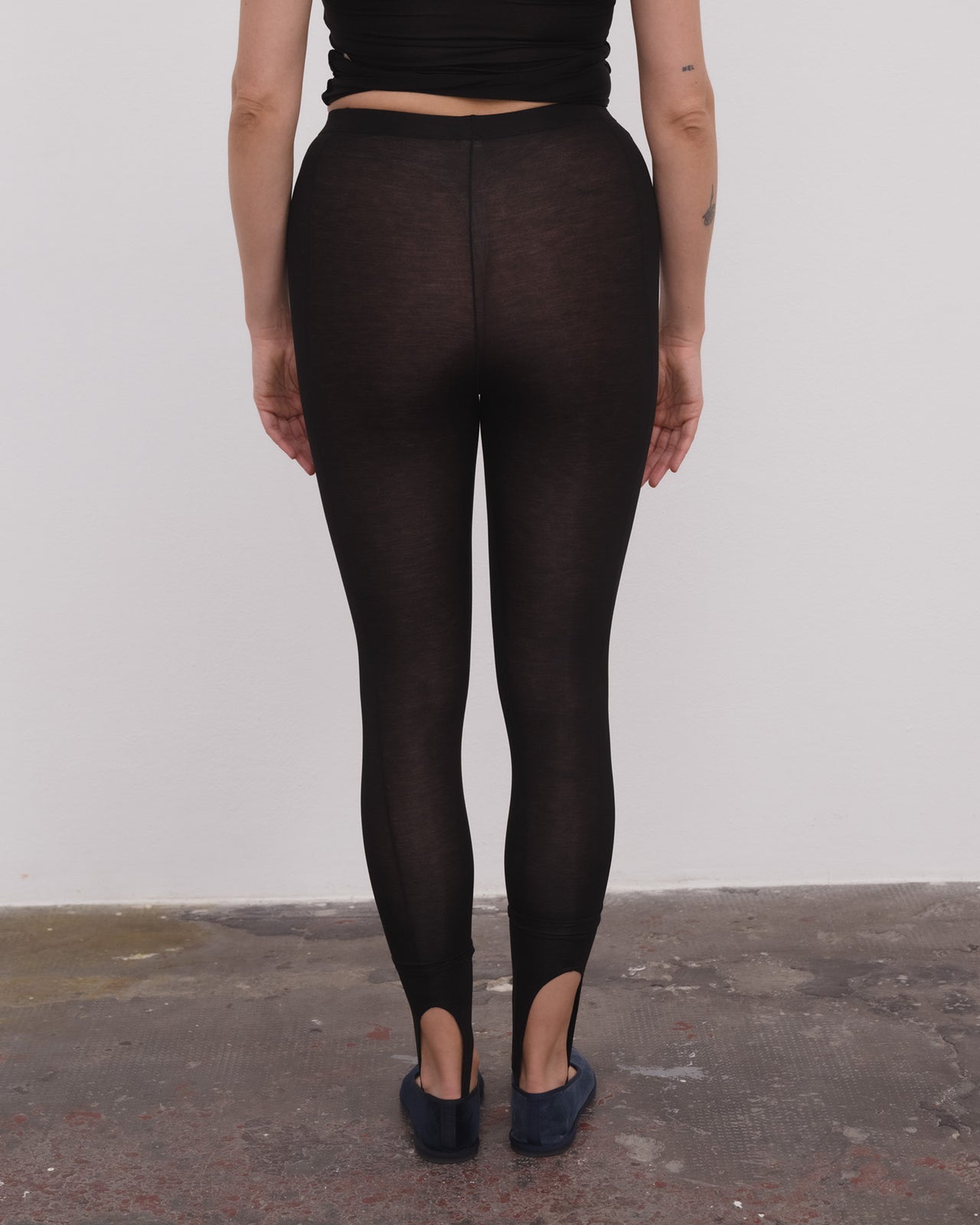 Sync Leggings - Bamboo Lyocell - Black