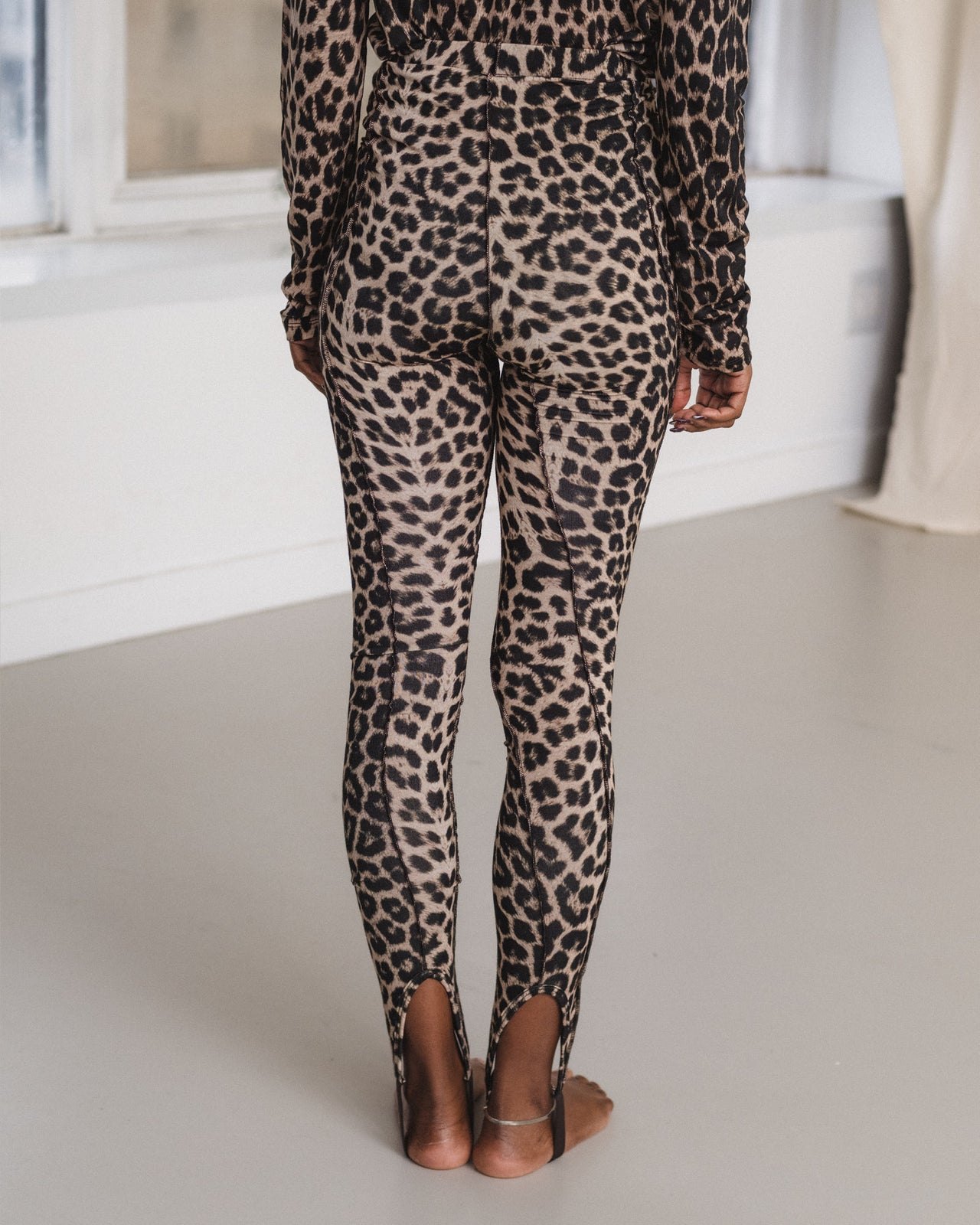 Sync Leggings - Circulose Jersey - Leopard