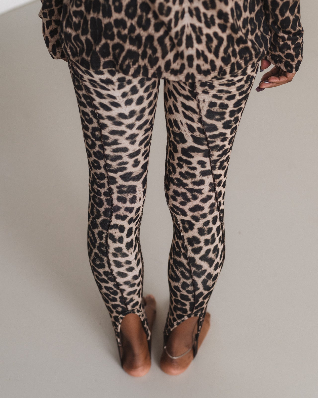 Sync Leggings - Circulose Jersey - Leopard