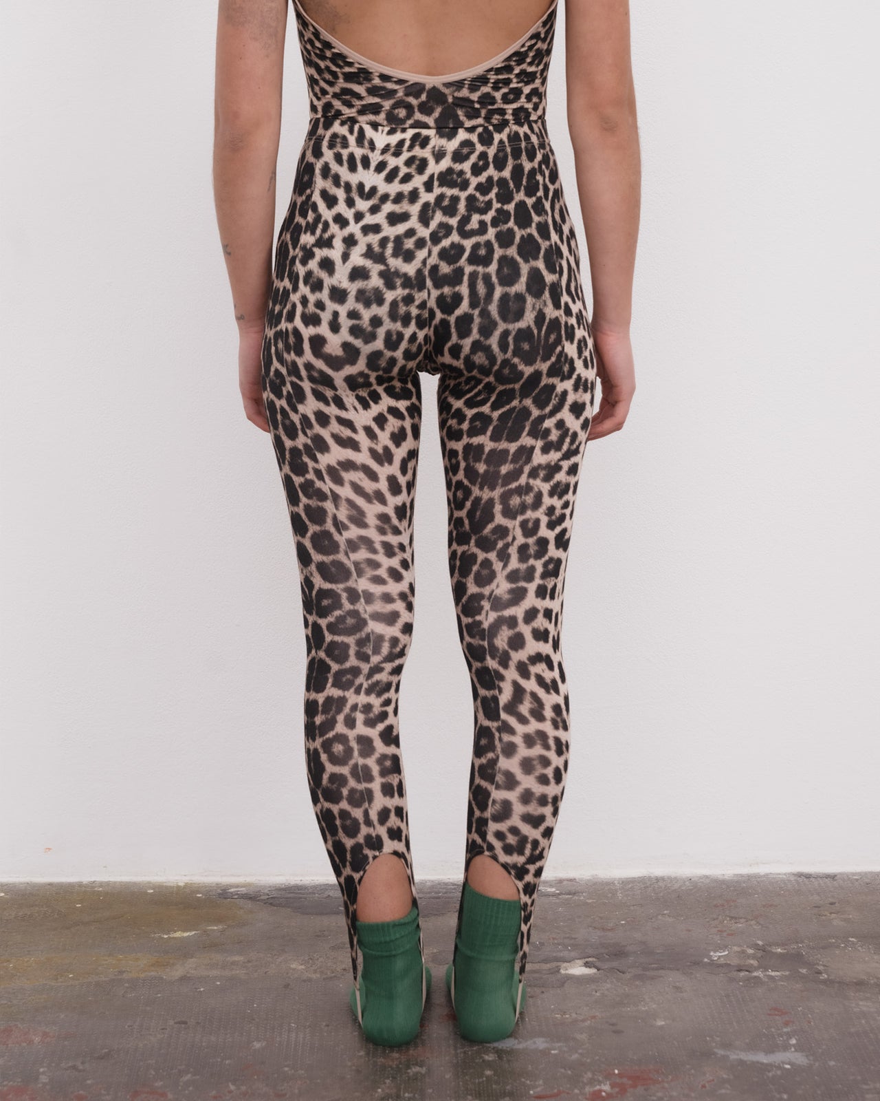 Sync Leggings - Circulose Jersey - Leopard